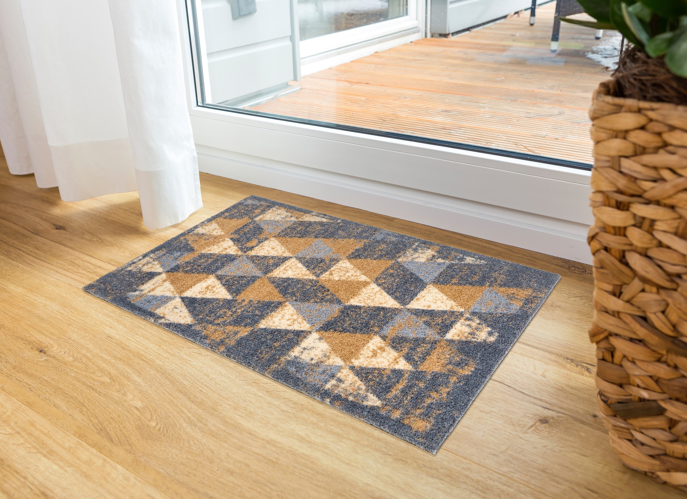 ASTRA Fußmatte "Miabella 1669" rechteckig 7 mm Höhe Schmutzfangmatte, wasch günstig online kaufen