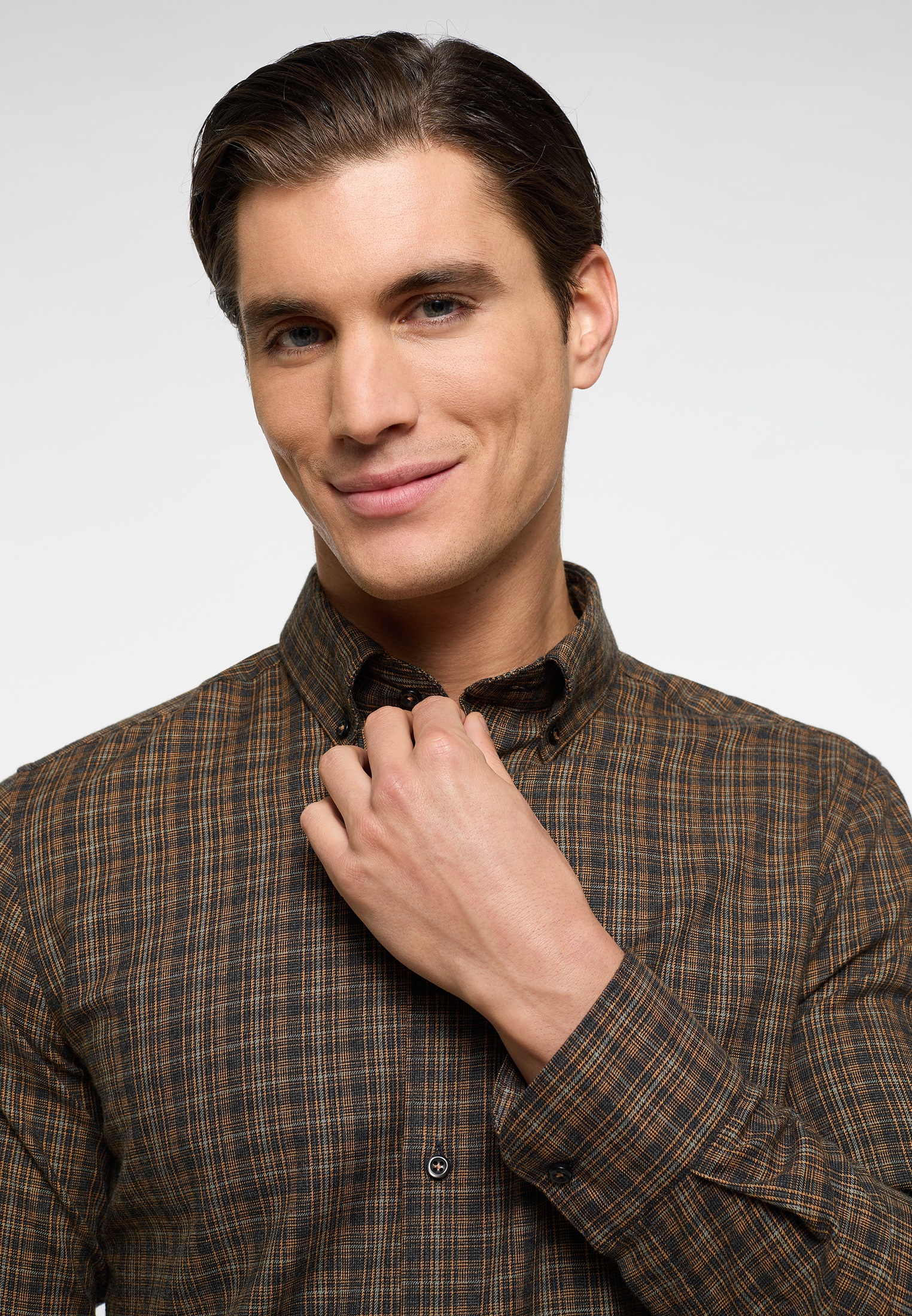 Thumbnail - Eterna Langarmhemd "SLIM FIT" EASY IRON (bügelleicht)