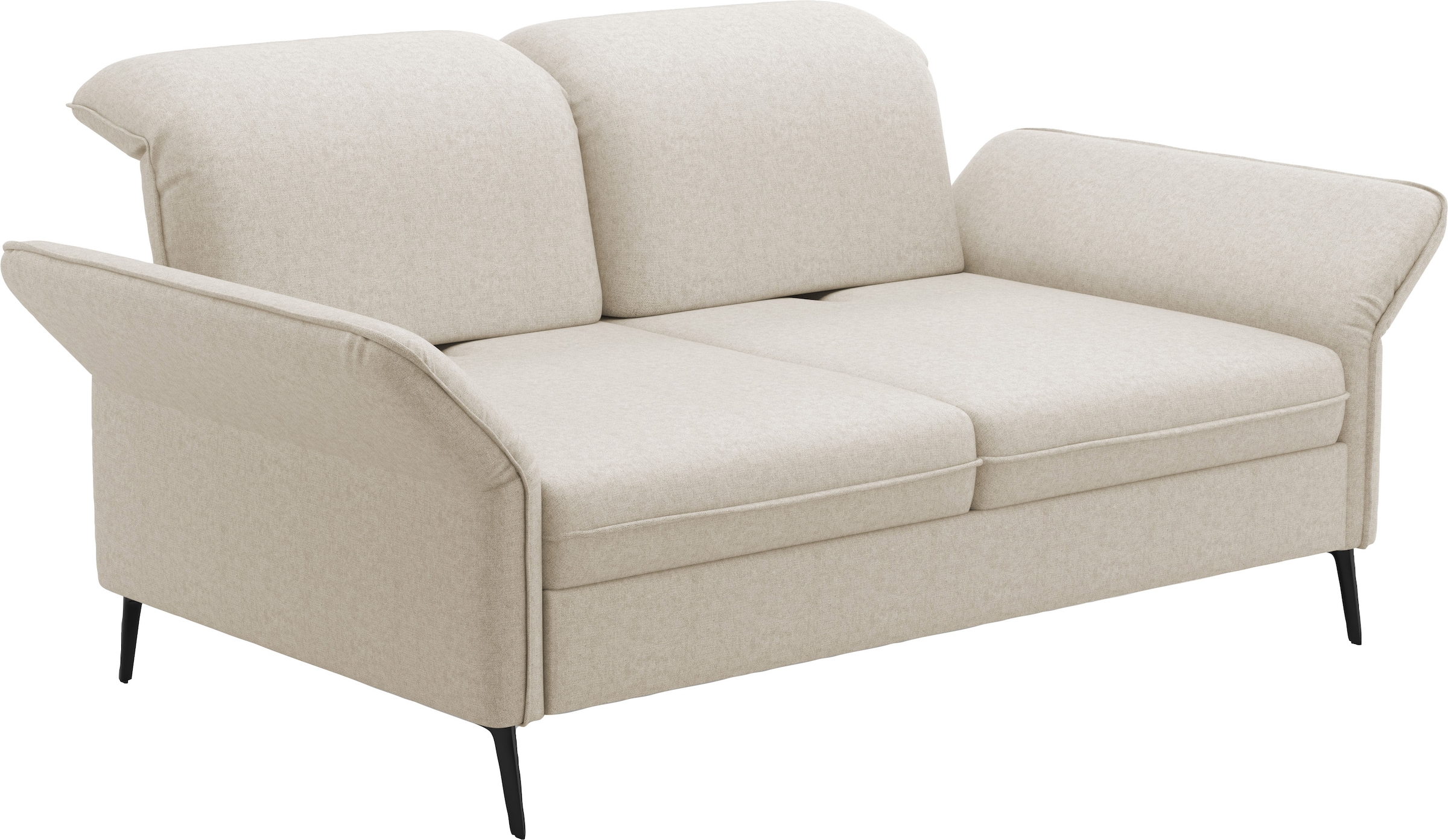sit&more 3-Sitzer »Emely«, mit Sitztiefenverstellung, optional mit Bettfunktion