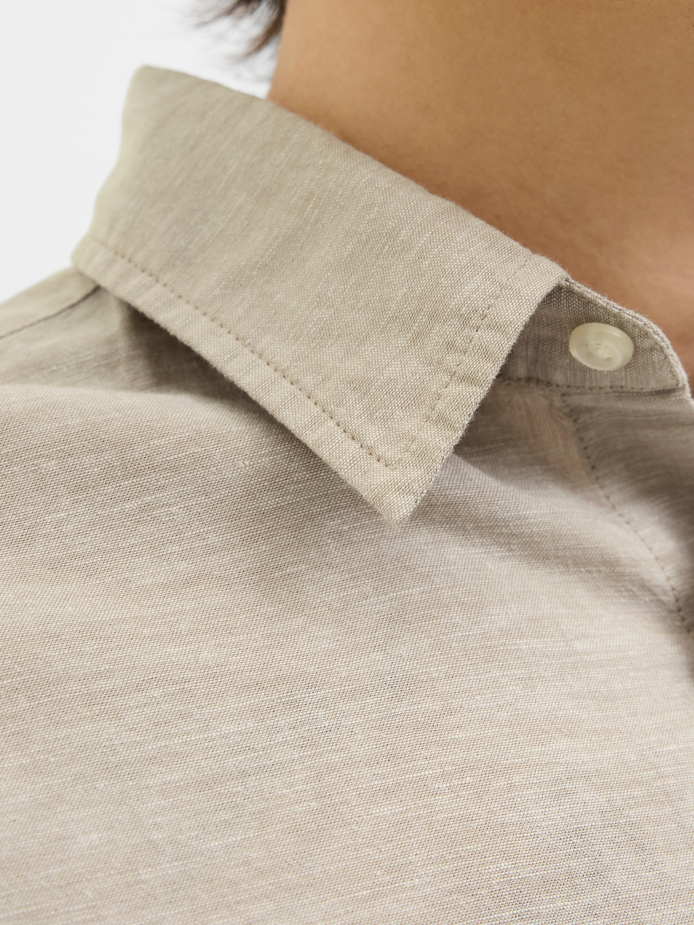 Jack & Jones Kurzarmhemd »JJEBREEZE SHIRT SS SN«, mit Hemdkragen