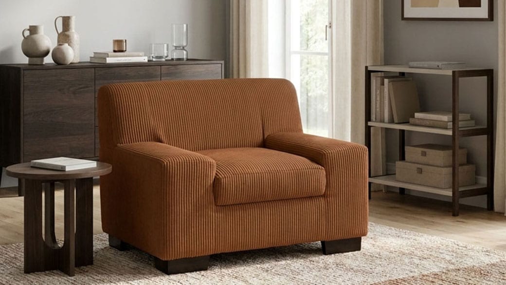 OTTO home Sessel "Faxxe 101 x 85 cm, stabile Konstruktion" aus haustierfreundlichem Pet Friendly Cord
