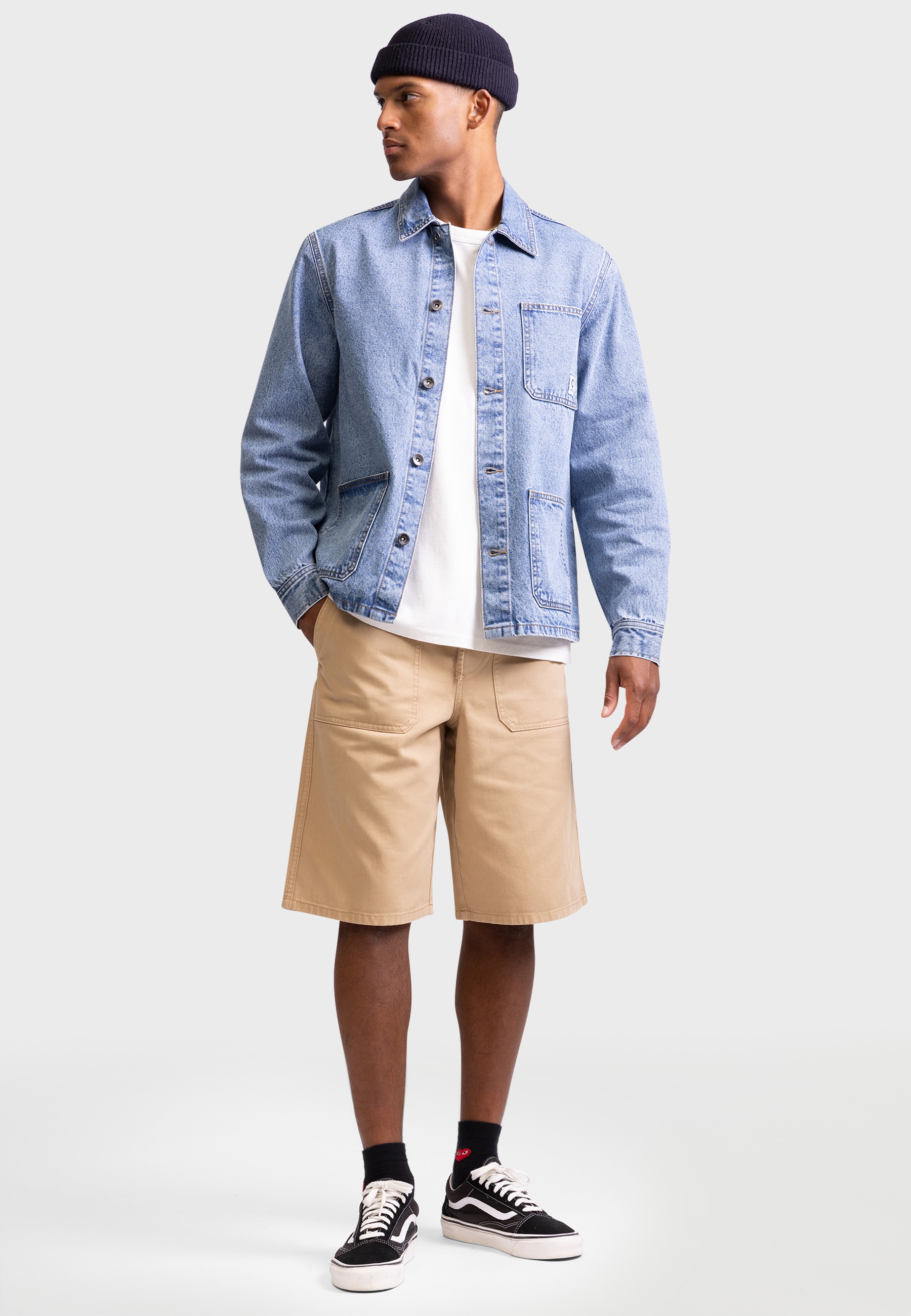 REDEFINED REBEL Funktionsjacke "Redefined Rebel Knit RRPau Knit Polo BOXY F günstig online kaufen