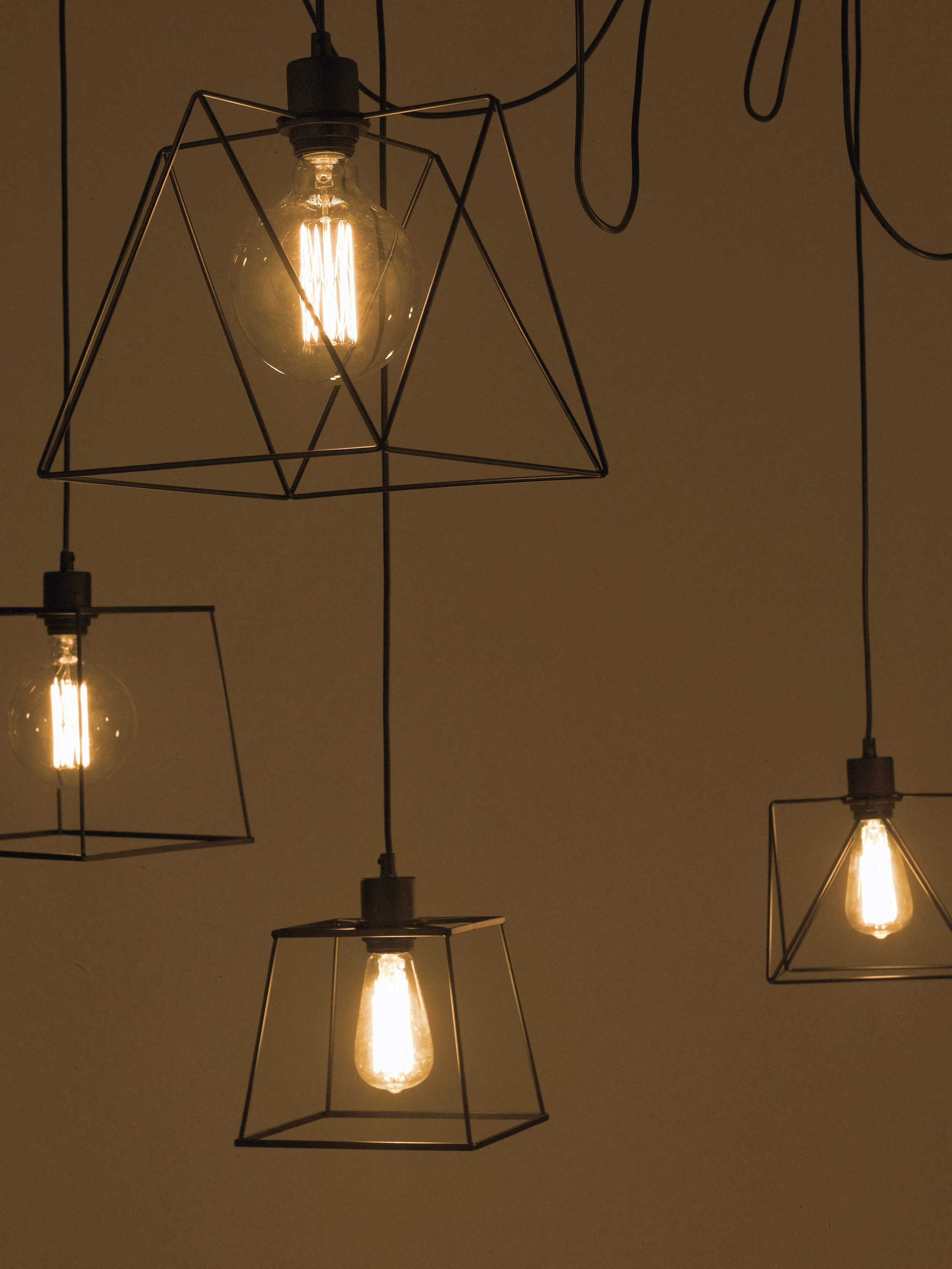 ECO-LIGHT Pendelleuchte »BROOKLYN«, Leuchtmittel E27 | ohne Leuchtmittel