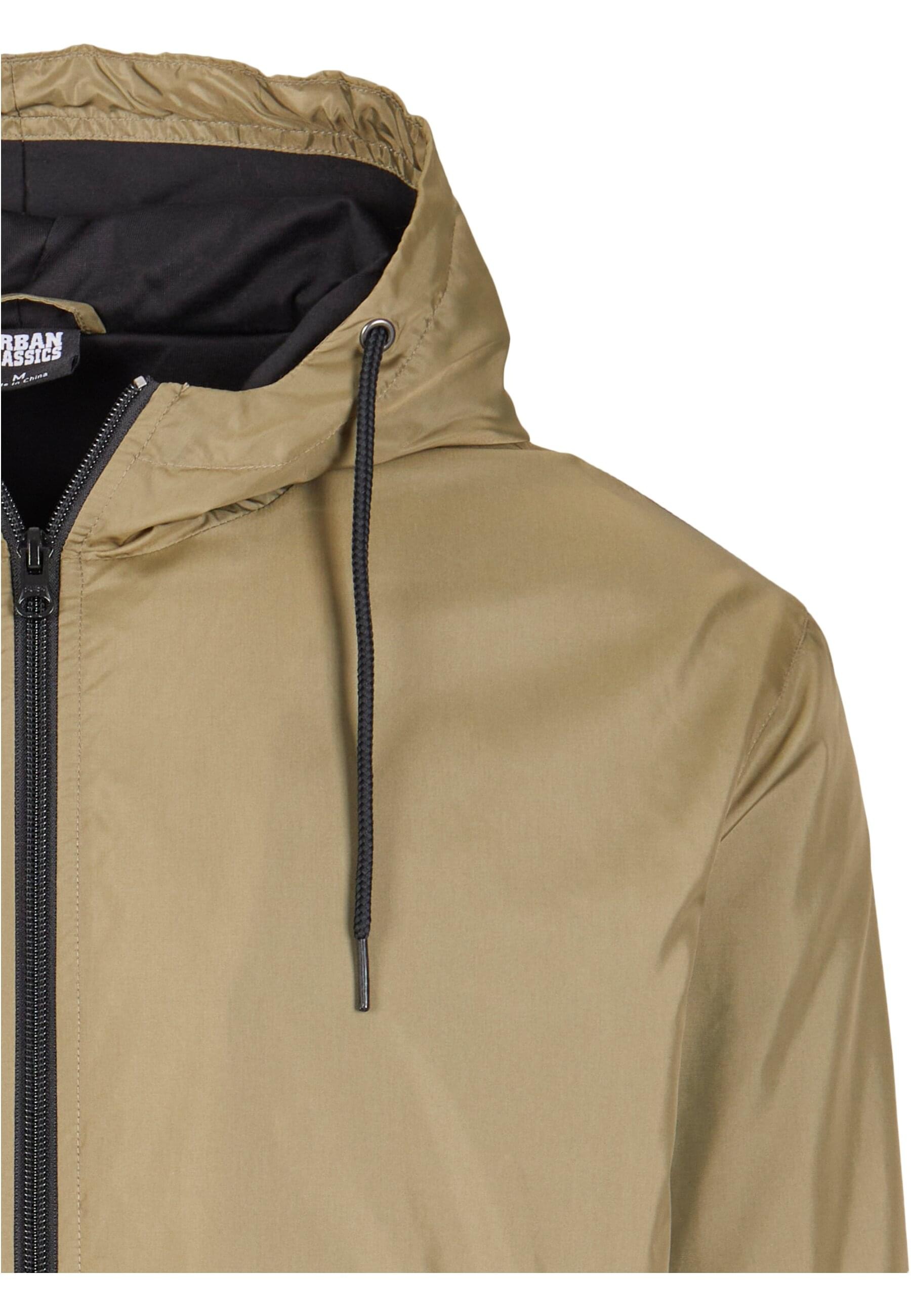 URBAN CLASSICS Windbreaker »Urban Classics Herren Contrast Windrunner«, (1 St.), mit Kapuze
