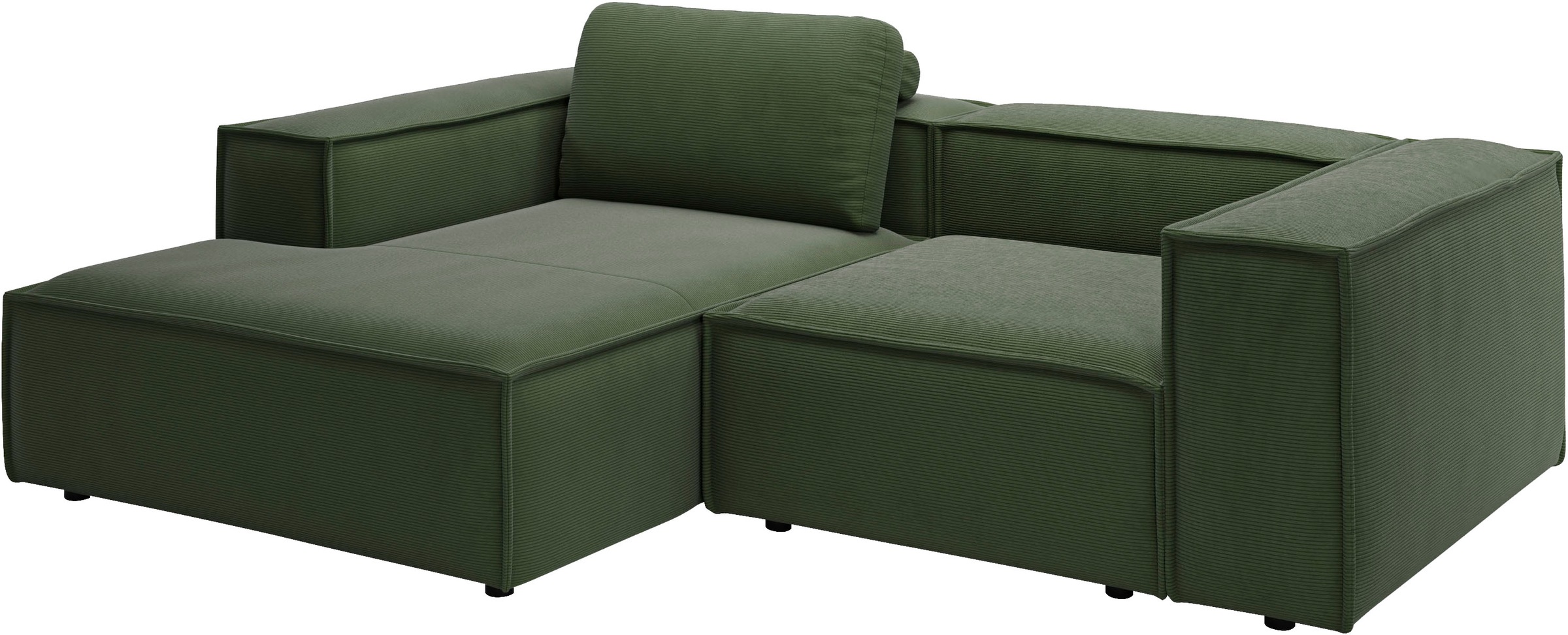 Places of Style Ecksofa "Watertown, kompakte L-Form, 246 cm breite für klei günstig online kaufen