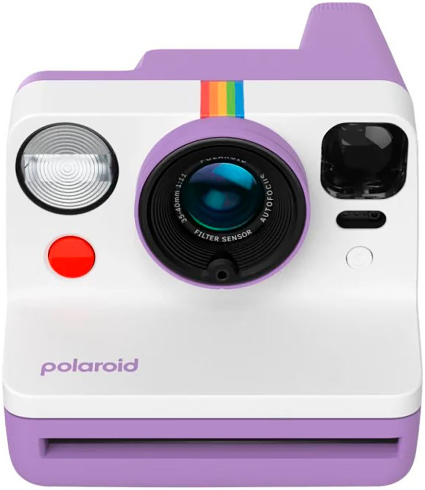 POLAROID Sofortbildkamera "Now Gen 3 + Farbfilm-Paket (8 Fotos)", lila, B:15,02cm H:11,22cm T:9,6cm, Fotokameras - Einheitsgröße