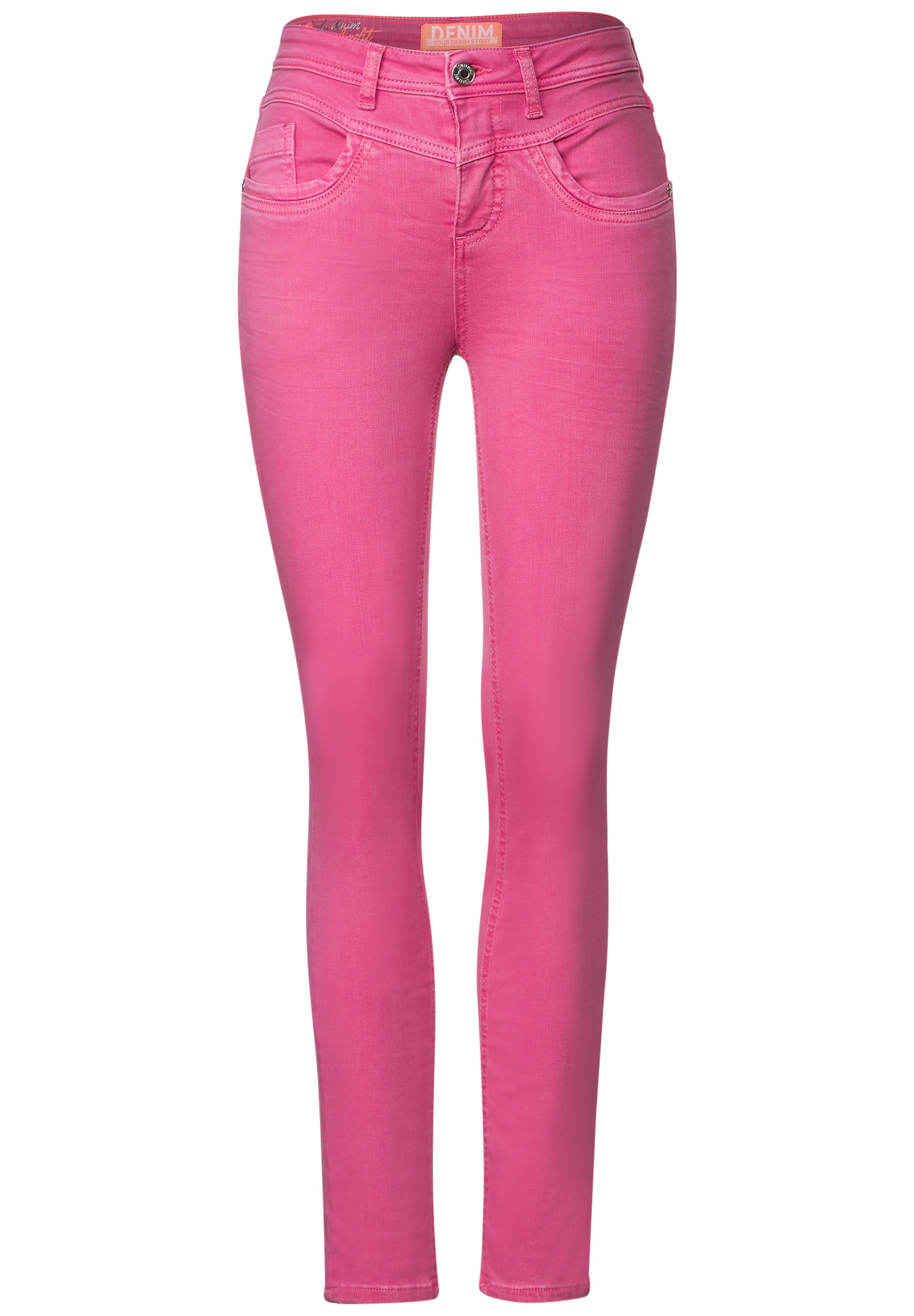 STREET ONE Slim-fit-Jeans, 5-Pocket-Style
