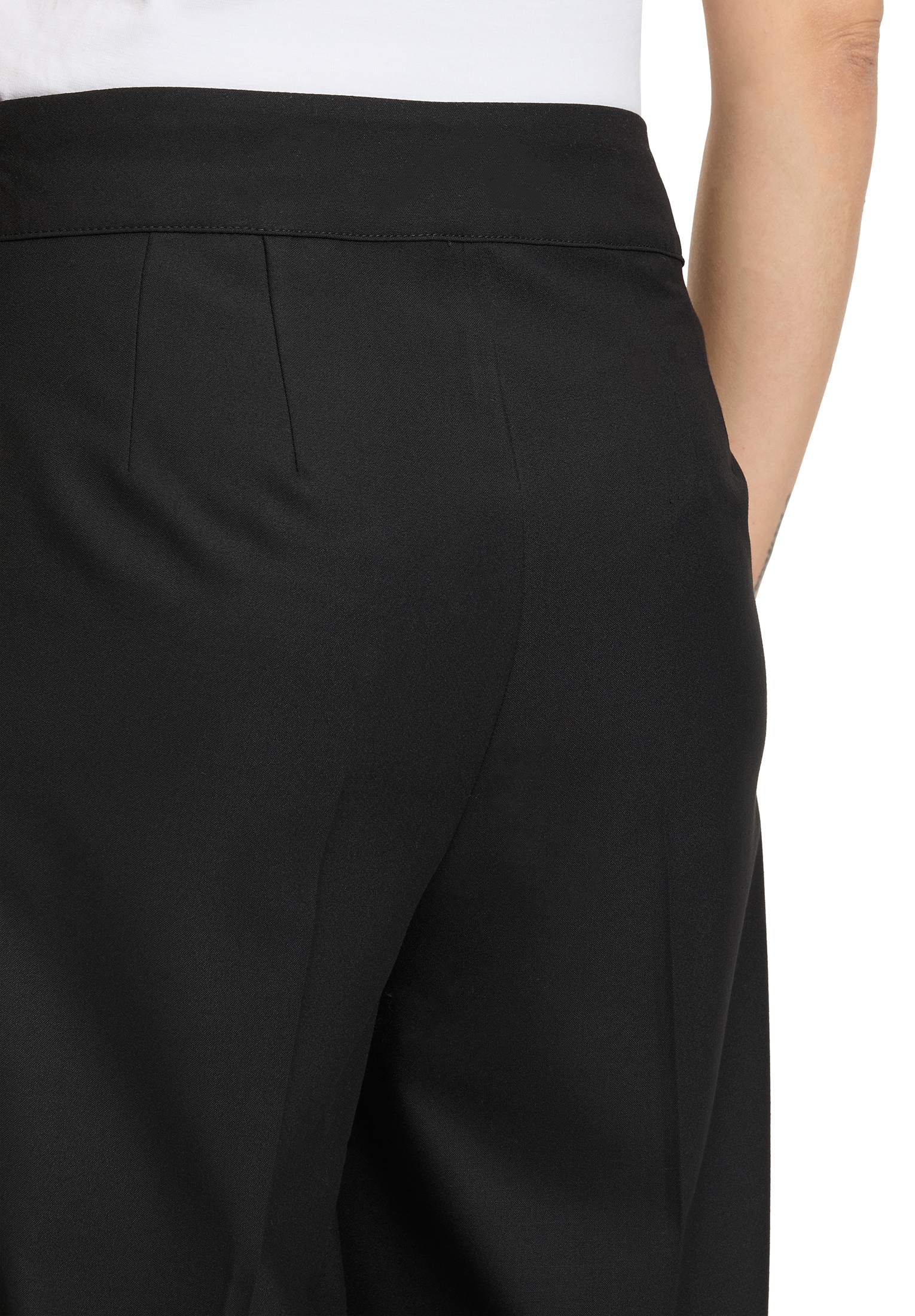 Betty Barclay Marlene-Hose »Betty Barclay Damen Marlene-Hose unifarben«, Material