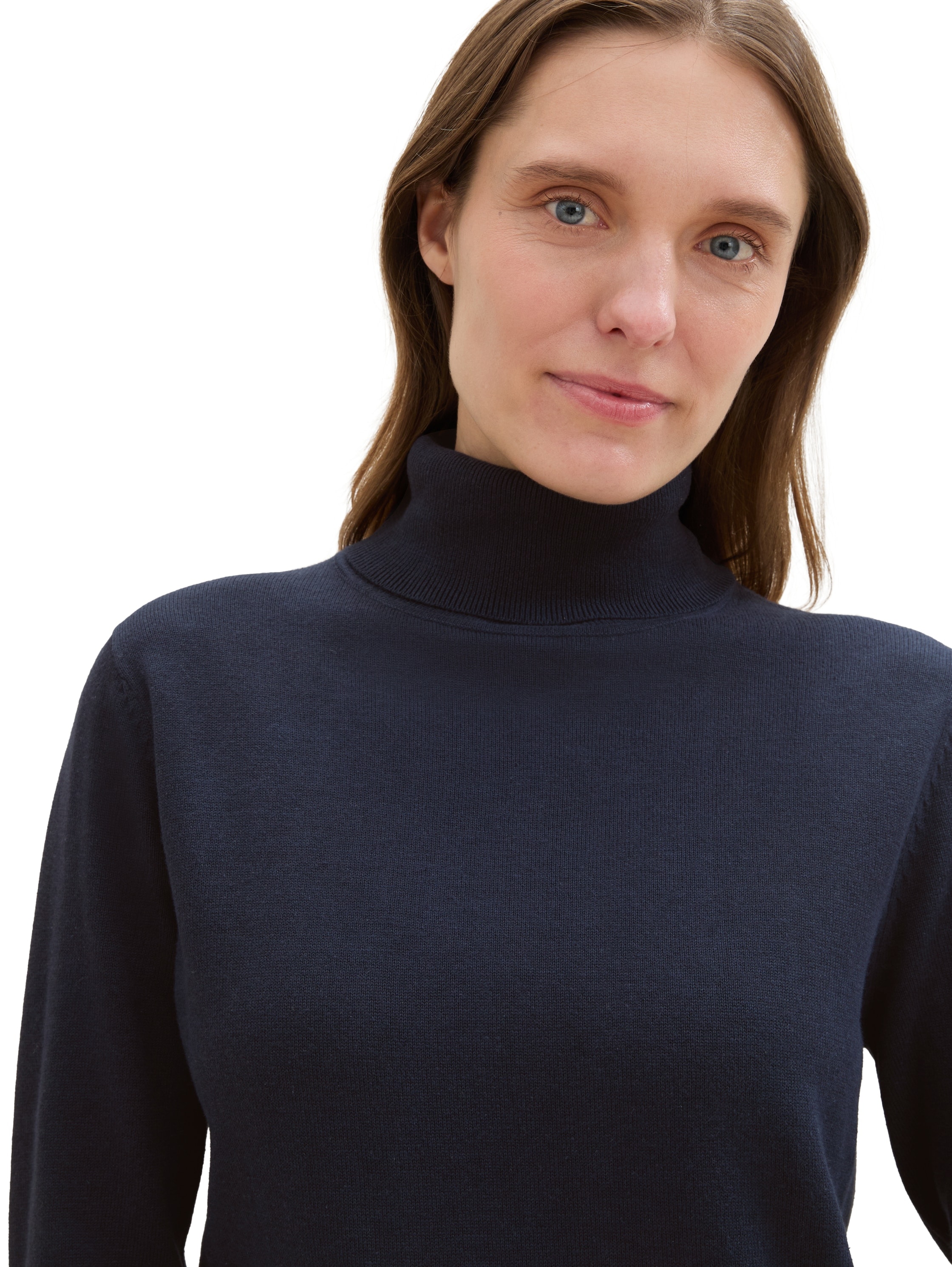 TOM TAILOR Rollkragenpullover, mit Rollkragen