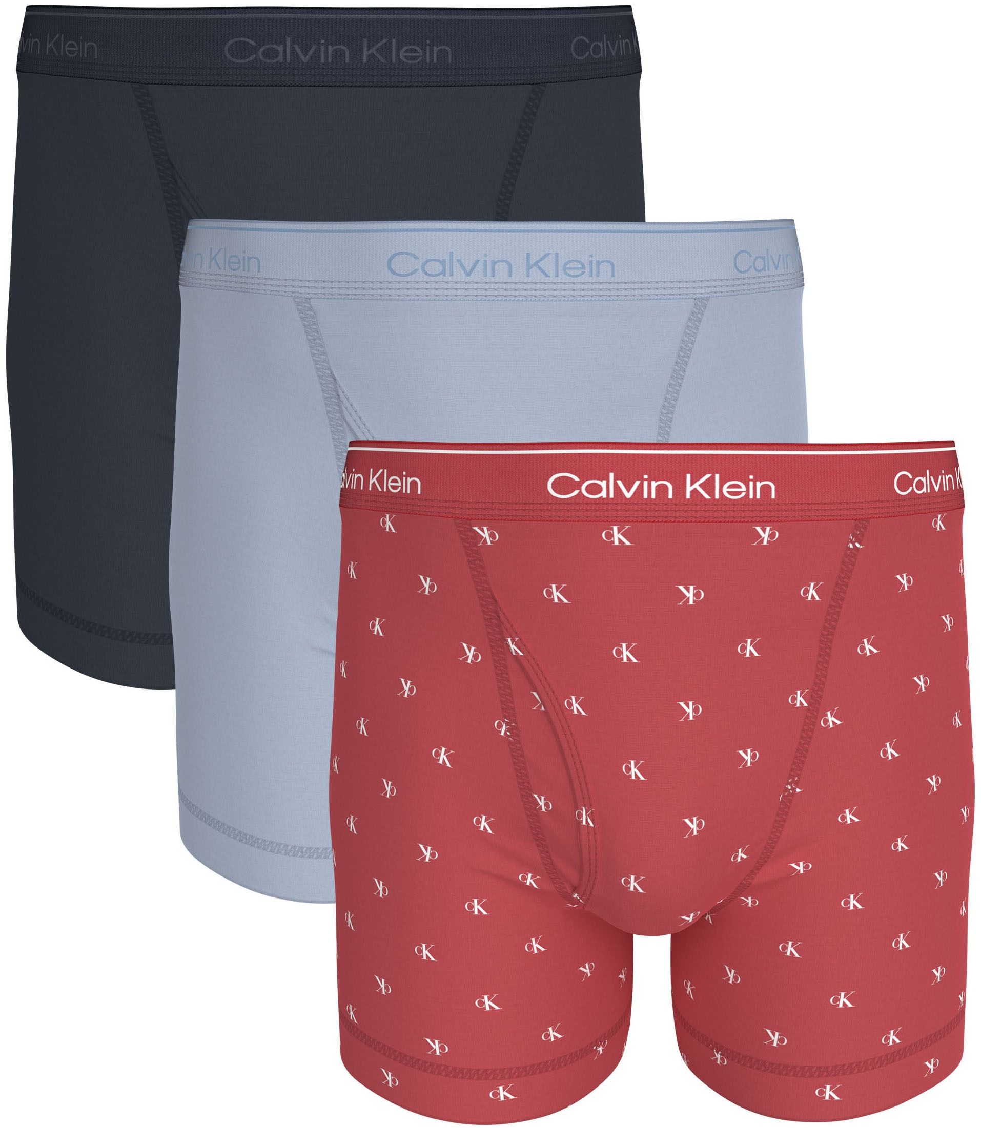 Calvin Klein Underwear Boxer "BOXER BRIEF 3PK" Packung, 3er-Pack, mit Logo- günstig online kaufen