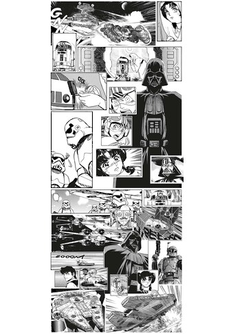 Fototapete »Vlies Fototapete - Star Wars Manga Madness - Größe 100 x 250 cm«, bedruckt