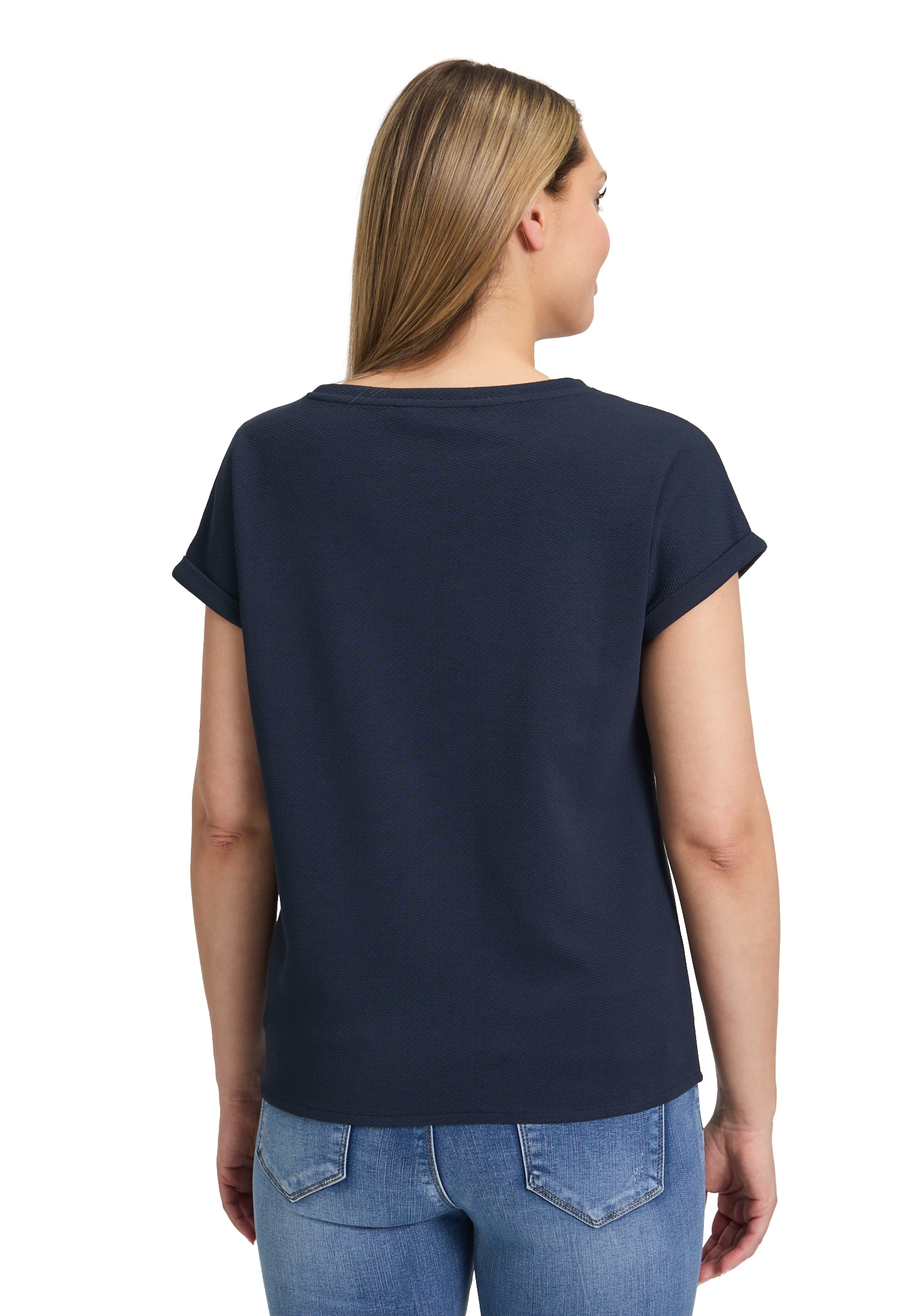 Betty Barclay Kurzarmshirt »Betty Barclay Halbarm-Shirt mit Schleifenknoten«, (1 tlg.)