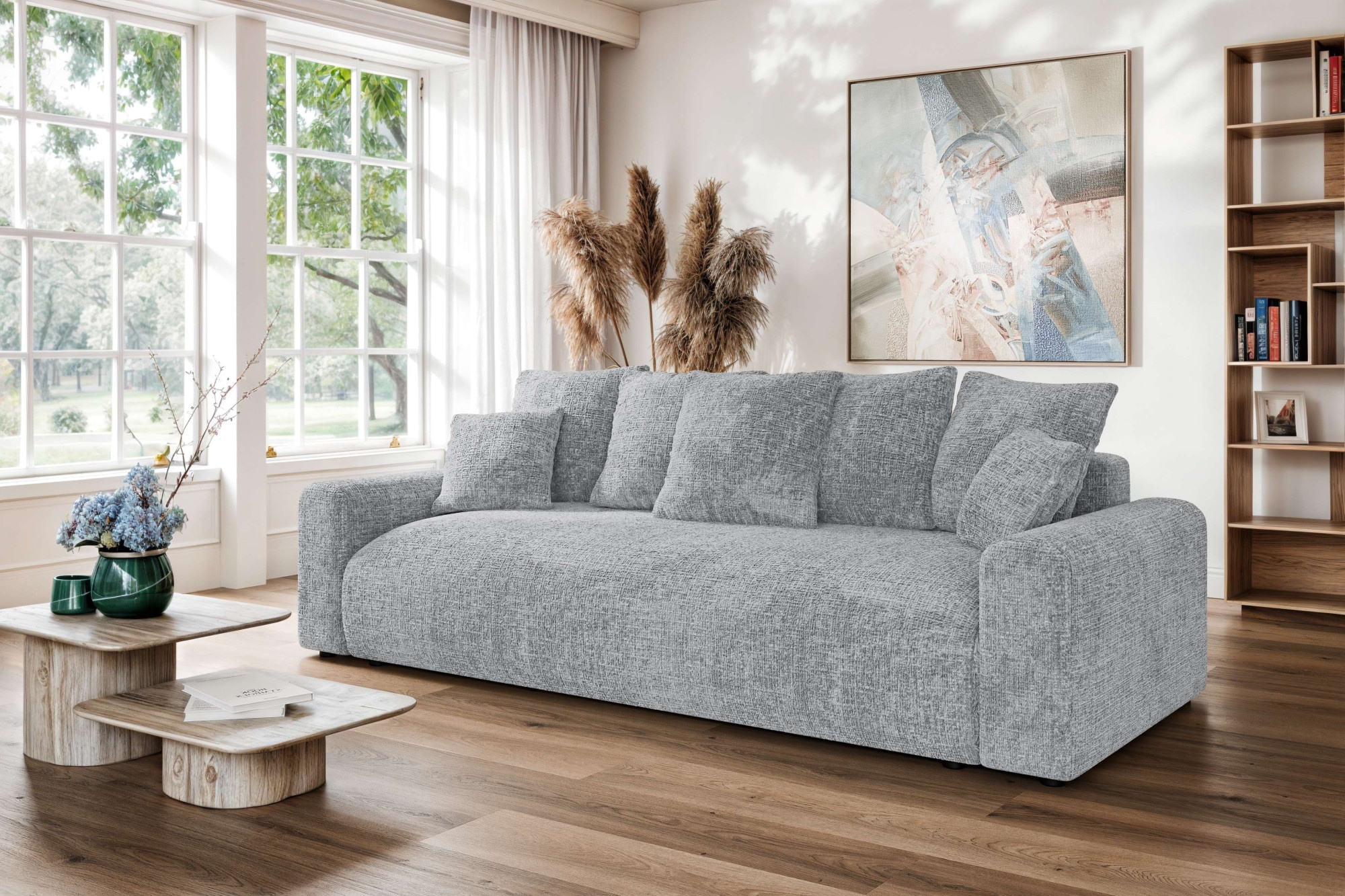 Home affaire Big-Sofa "LAKESIDE klein 3-Sitzer Schlafsofa mit Bettkasten, B günstig online kaufen