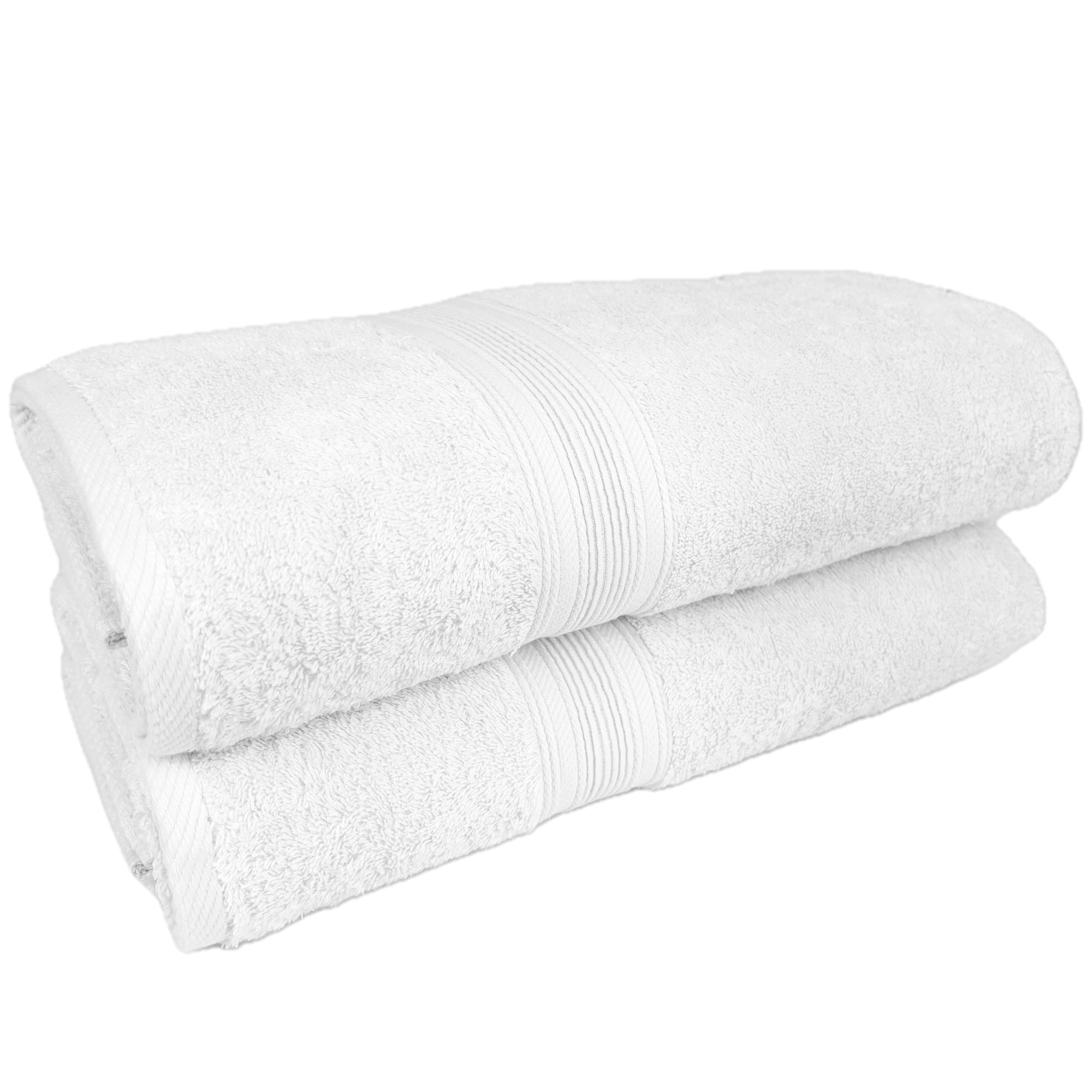 OTTO home Badetücher »Finnja, 2 Premium Duschtücher, 550 gr/m², 70x140cm« 100% Baumwolle, unifarben, schwer & flauschig, 5 Jahre Garantie