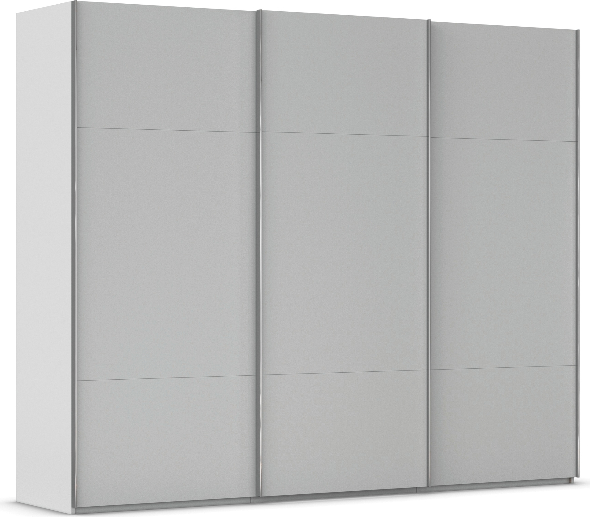 rauch Schwebetürenschrank "Kleiderschrank Schrank Garderobe Schlafzimmerschrank CONTIDO" 3 verschiedene Ausstattungen BASIC/CLASSIC/PREMIUM, aus hochwertigem Material in 6 Breiten 2 Griff-Farben MADE IN GERMANY