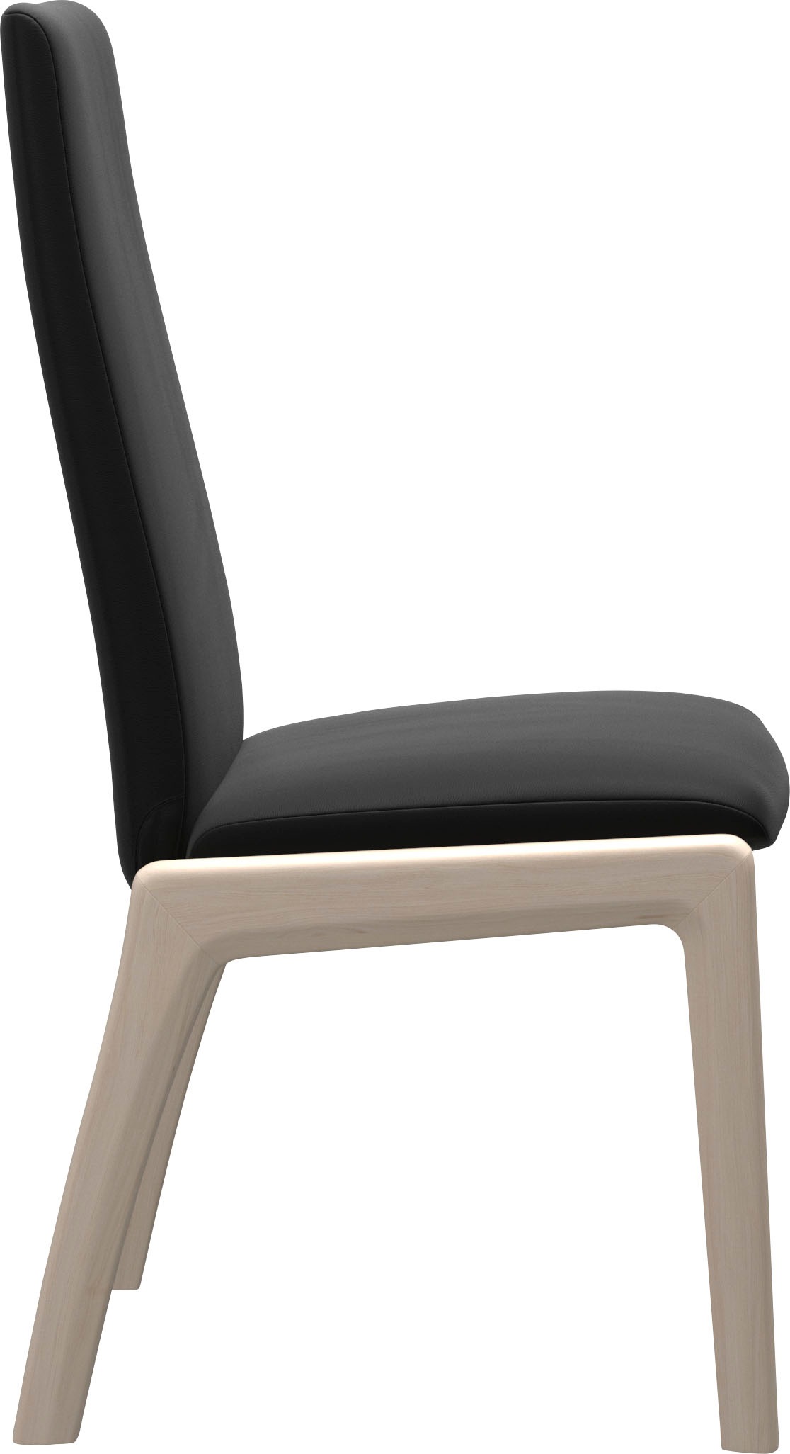 Stressless® Polsterstuhl »Laurel«, Leder PALOMA, High Back, Größe M, mit abgerundeten Beinen in Eiche gekalkt