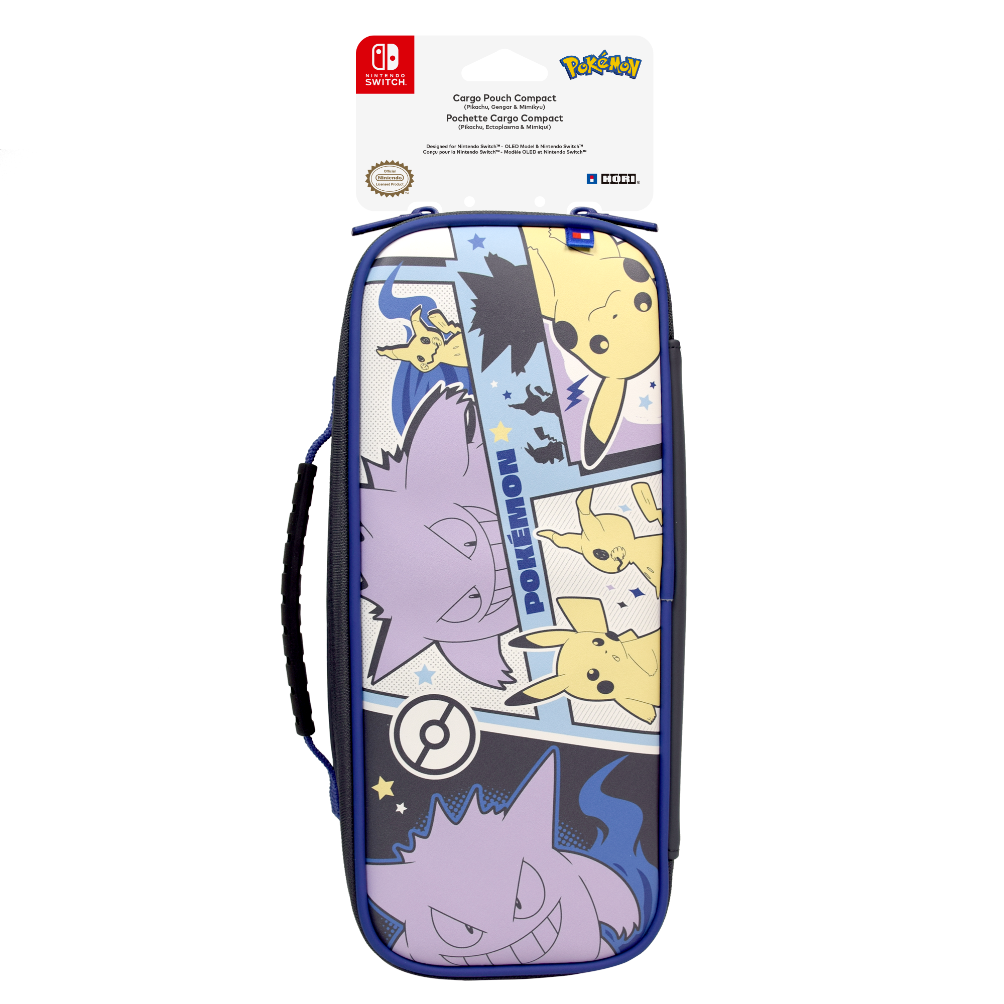 Hori Spielekonsolen-Tasche »Switch Tasche Cargo Pouch Compact - Pikachu, Gengar & Mimigma«