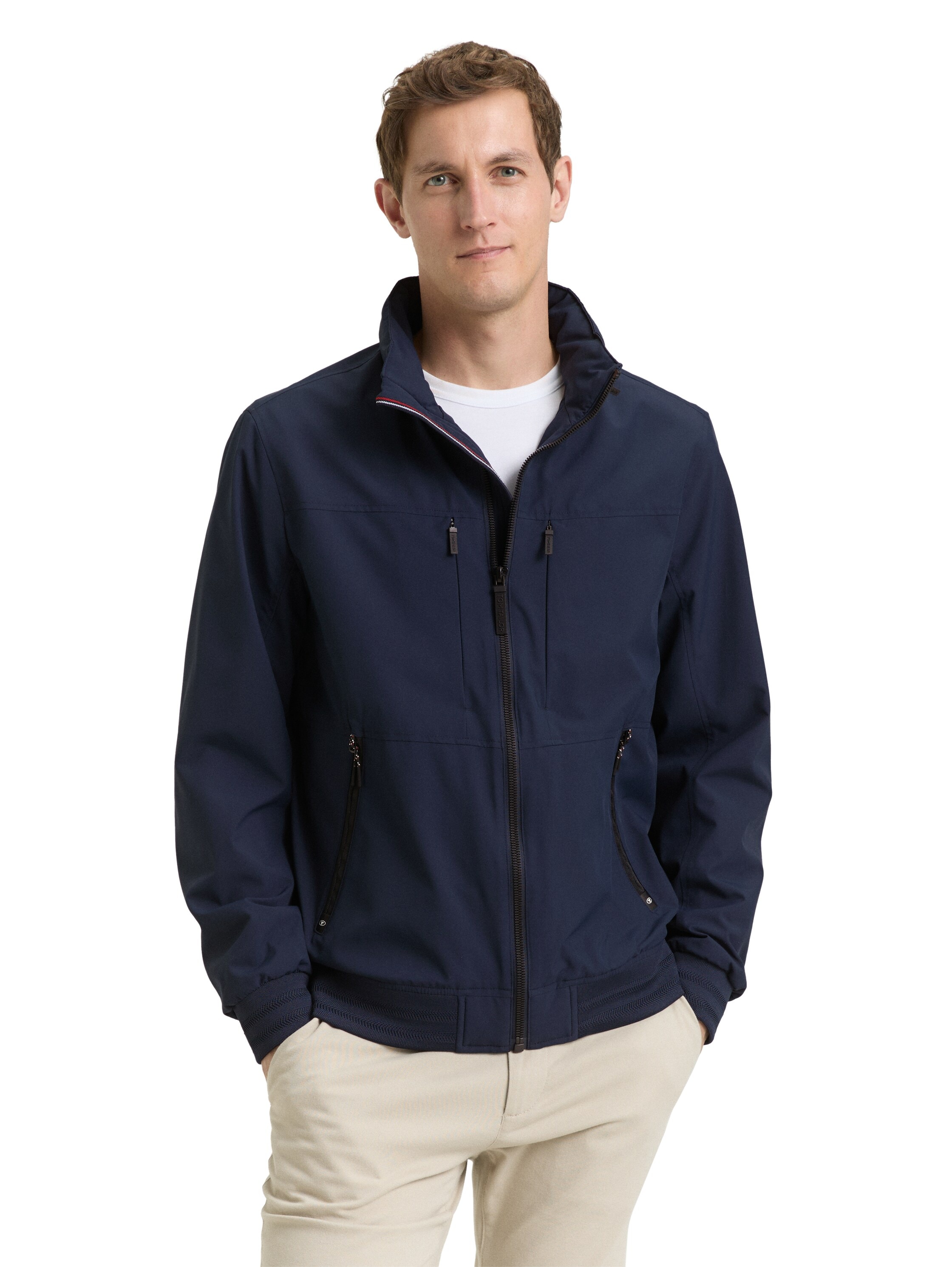 TOM TAILOR Blouson mit Kapuze mit elastischem Bund günstig online kaufen