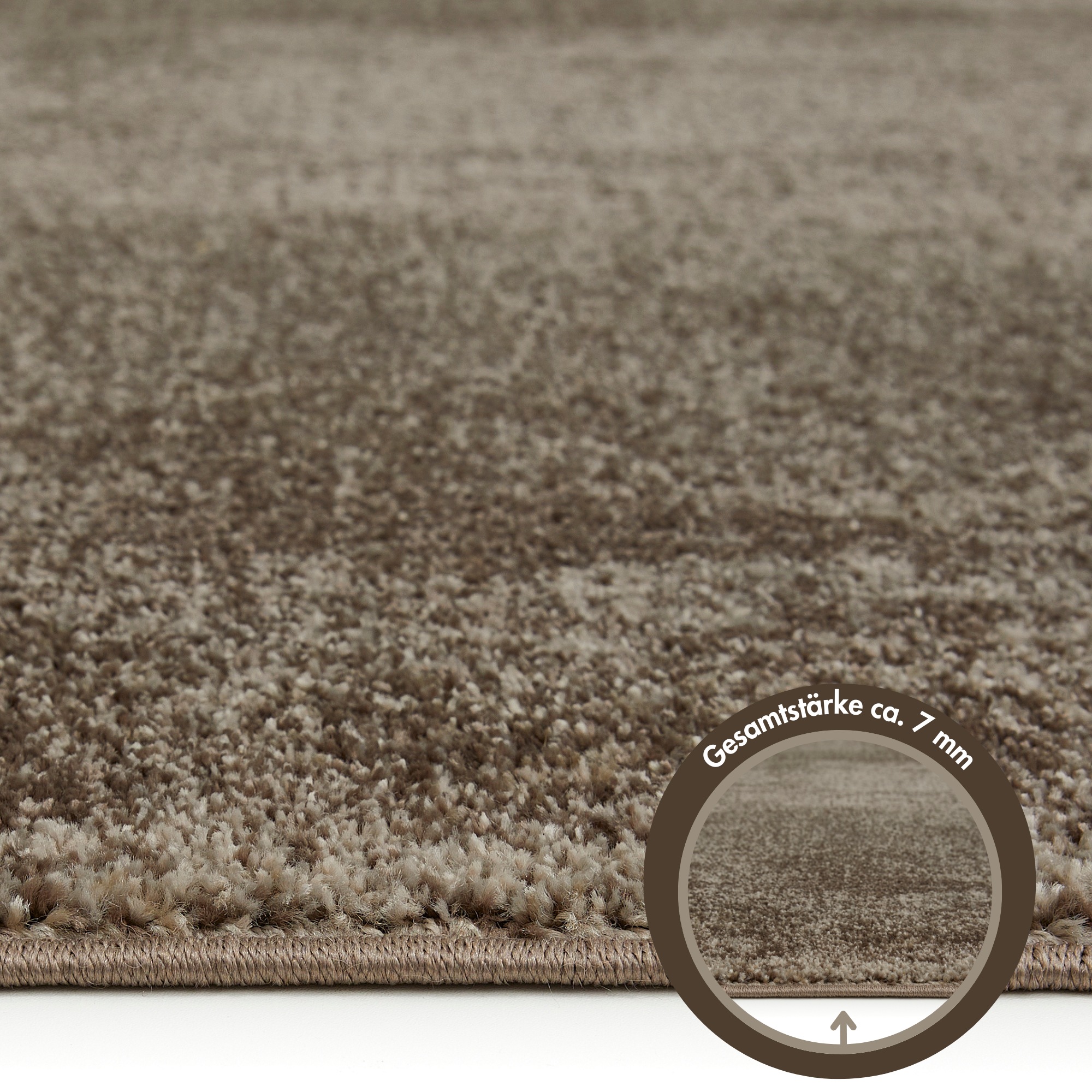 ANDIAMO Luna Rug Taupe 60x110cm 3