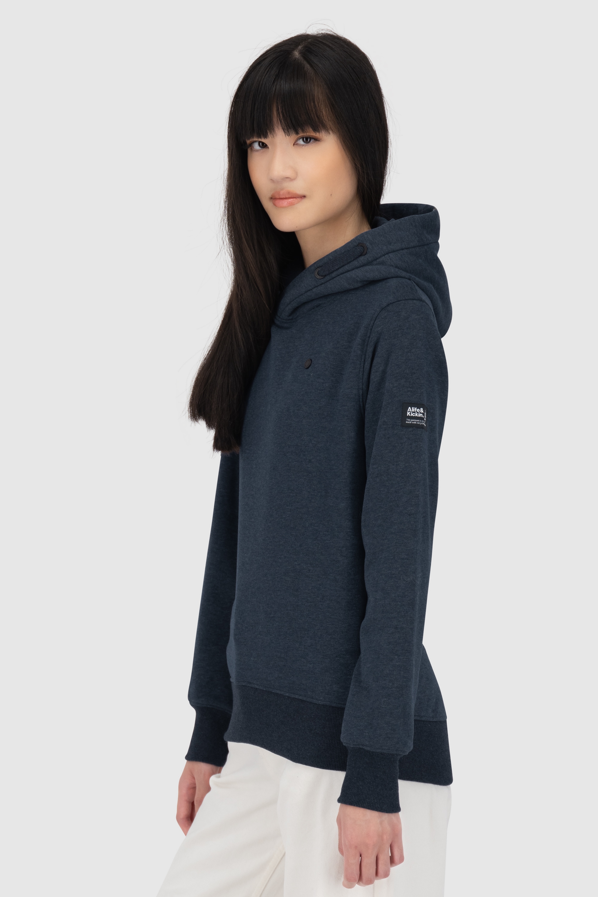 Alife & Kickin Kapuzensweatshirt »Damen SarinaAK A«, Hoodie Kapuzenpullover, Sweatshirt mit Kapuze und Kängurutasche