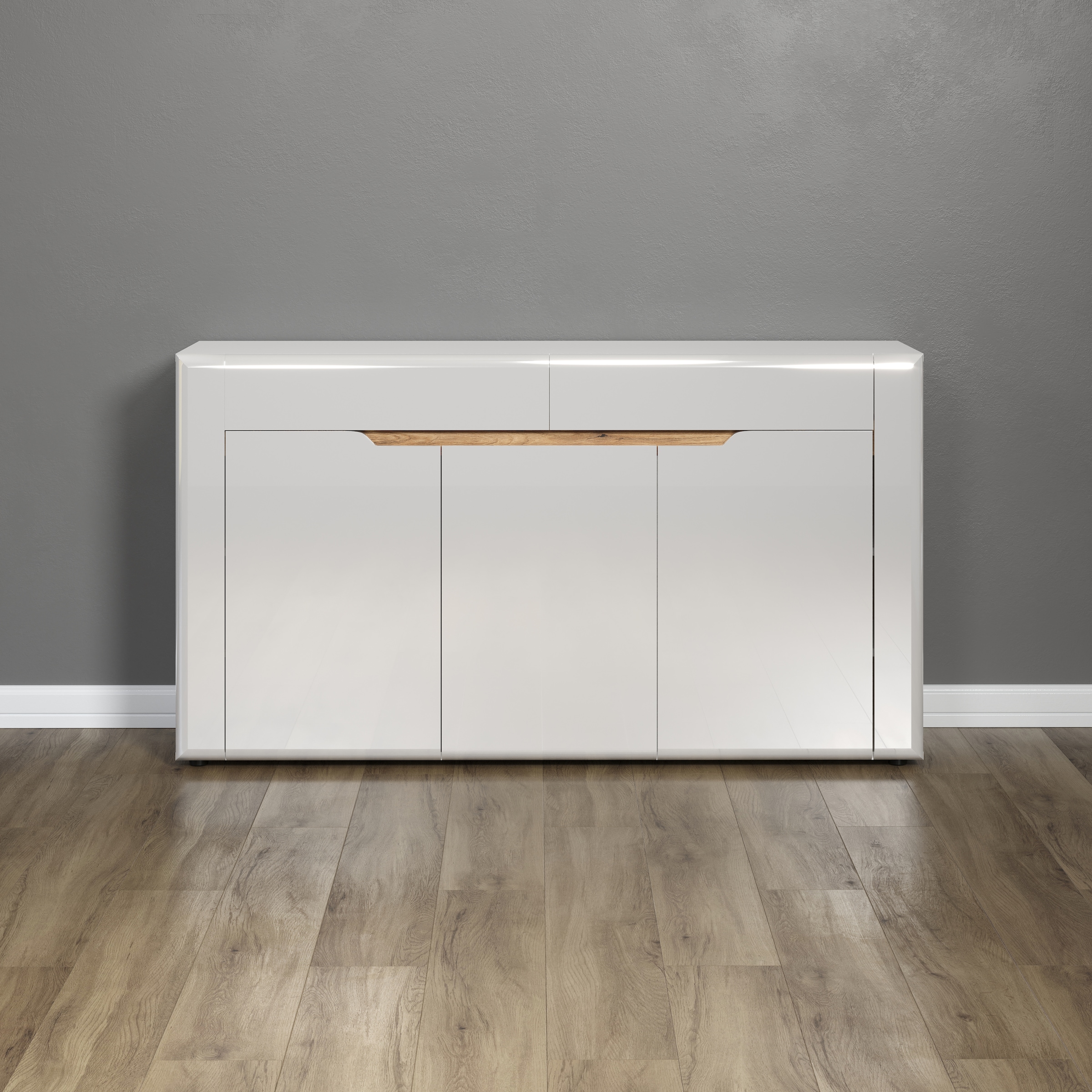 INOSIGN Sideboard "Graz", (Packung, 1 St.), Maße aufgebaut (B/T/H in cm): 1 günstig online kaufen