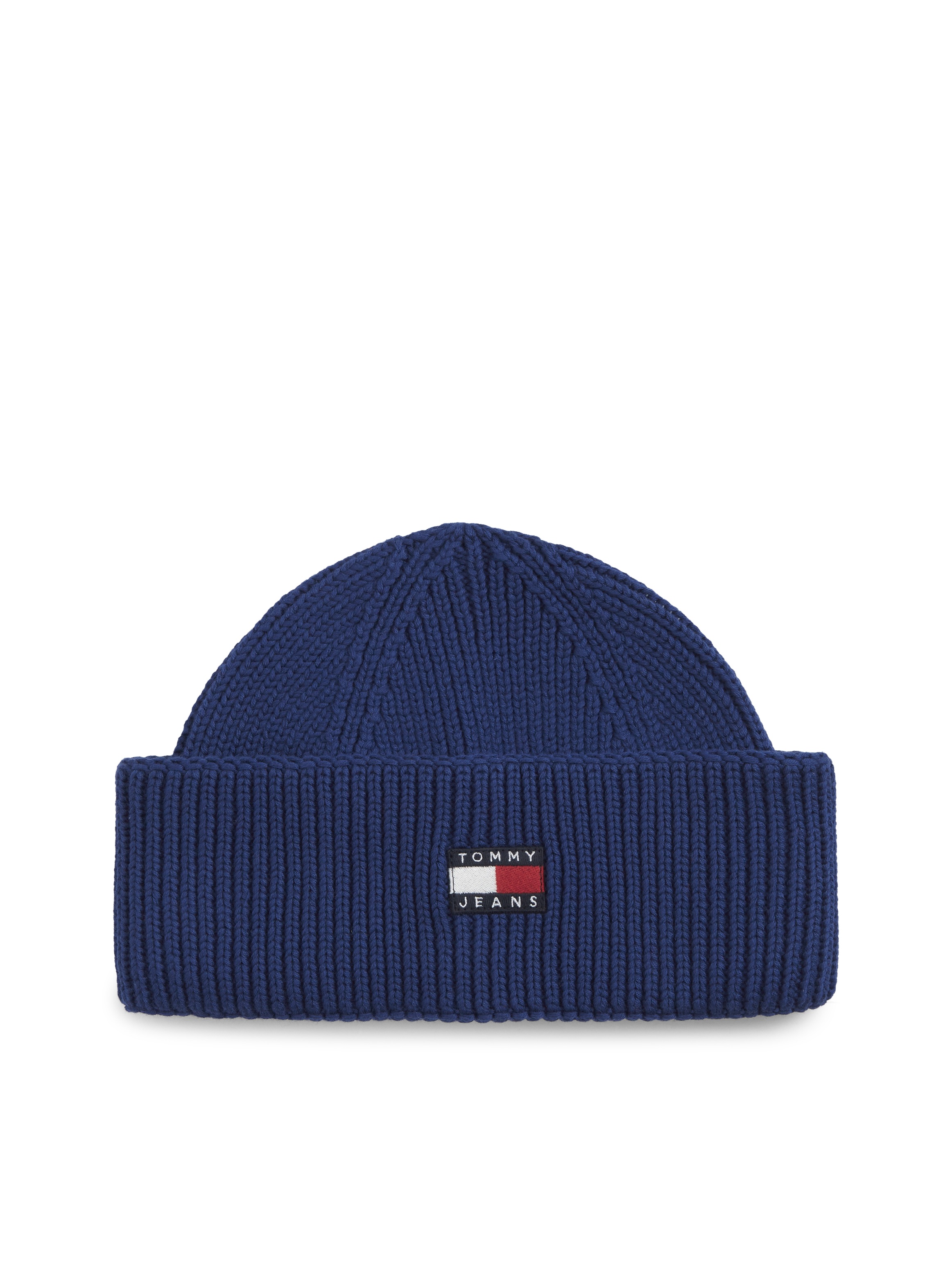 Tommy Jeans Beanie »TJM HERITAGE SHORT« Umfang 58 cm, im Fischermann-Style