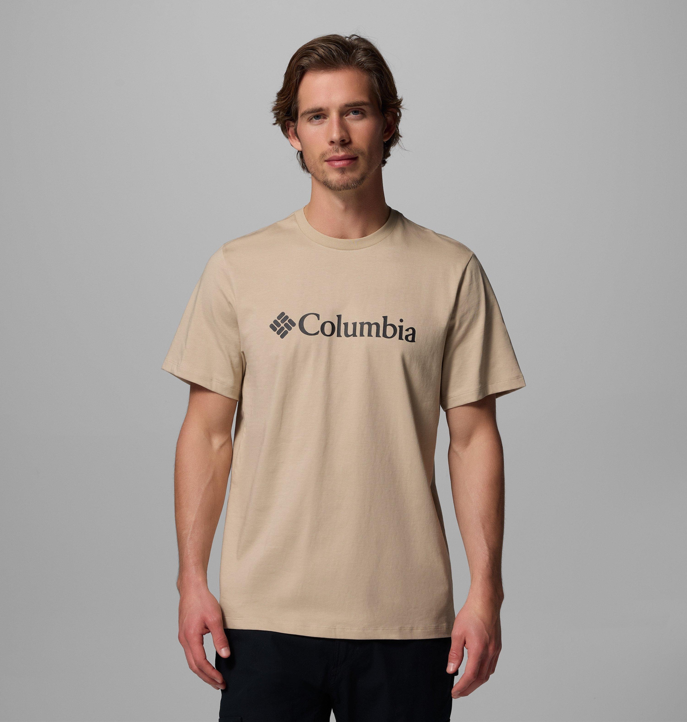 Columbia T-Shirt "CSC Basic Logo Tee" Kurzarm, mit Rundhalsausschnitt, aus Baumwolle, sportliche Passform