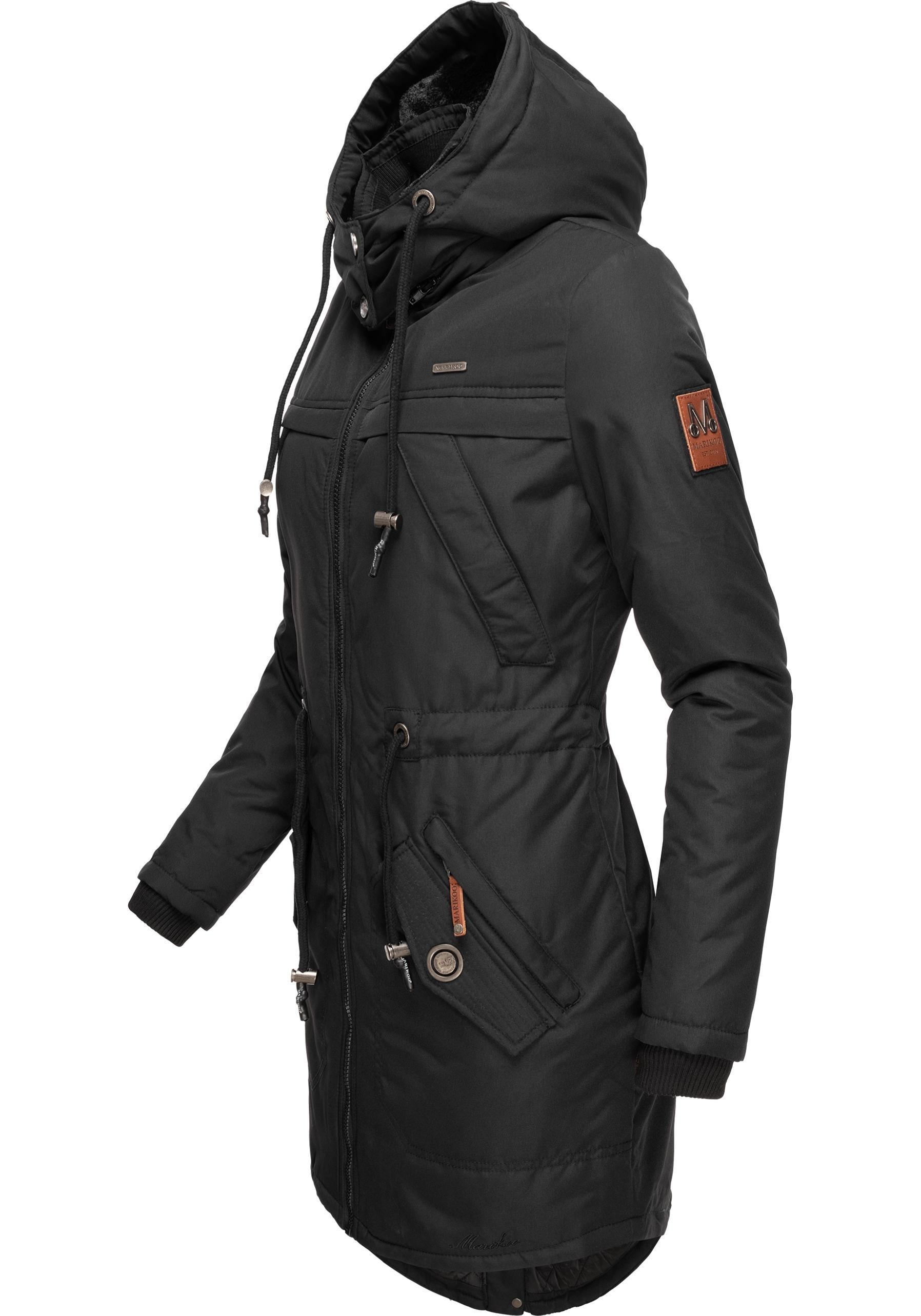 Marikoo Wintermantel "Kamii", sportlicher Damen Winterparka mit abnehmb. Ka günstig online kaufen