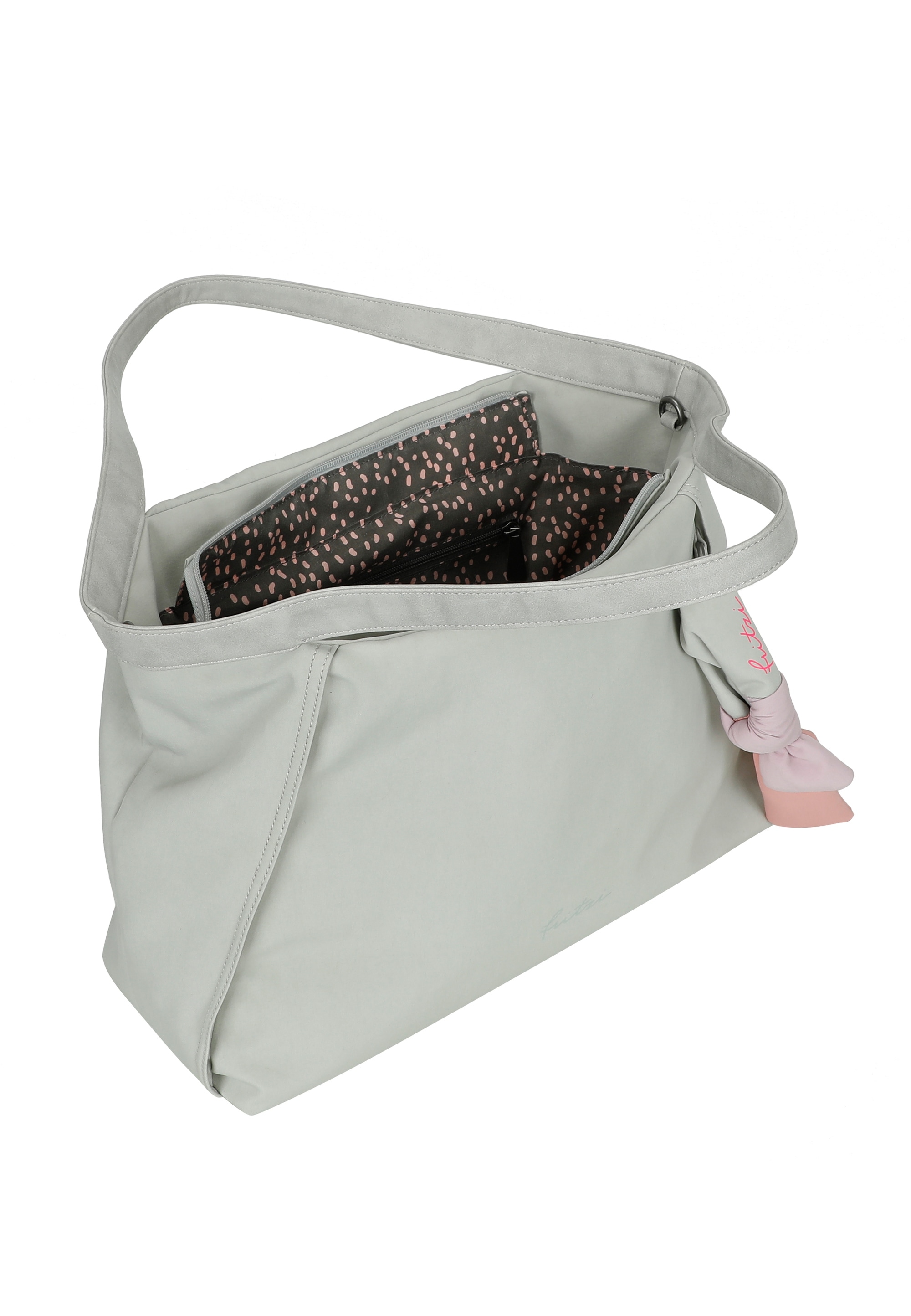 Fritzi aus Preußen Schultertasche »Slouchy«, mit Knotenanhänger