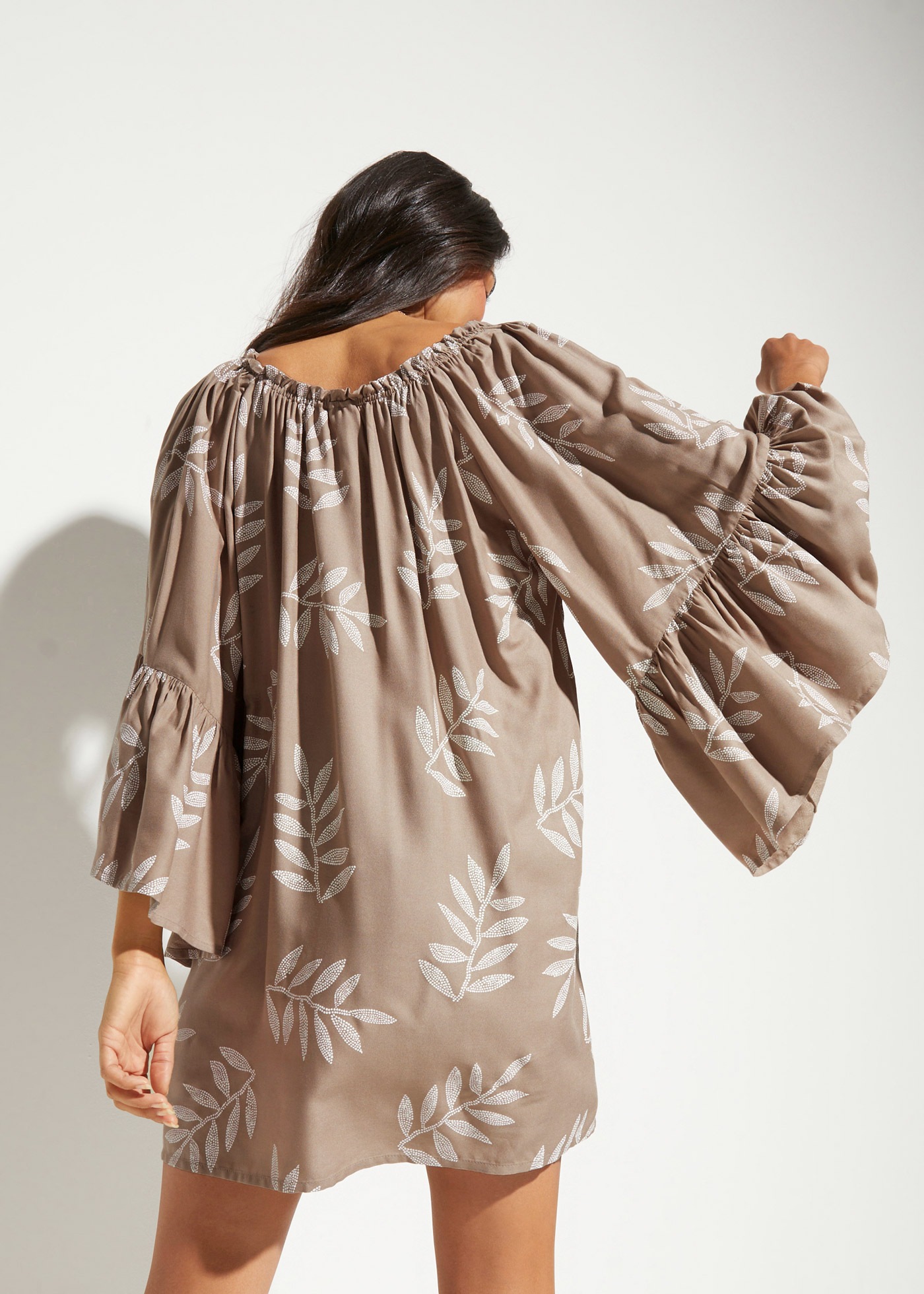 bonprix Tunikakleid "Strandtunika aus softer Viskose" aus softer Viskose, m günstig online kaufen