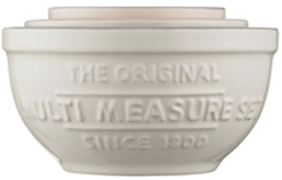 Mason Cash Schüssel 3 Stk. aus Steingut (Messbecher-Set), für 1 CUP, 1/2 CU günstig online kaufen