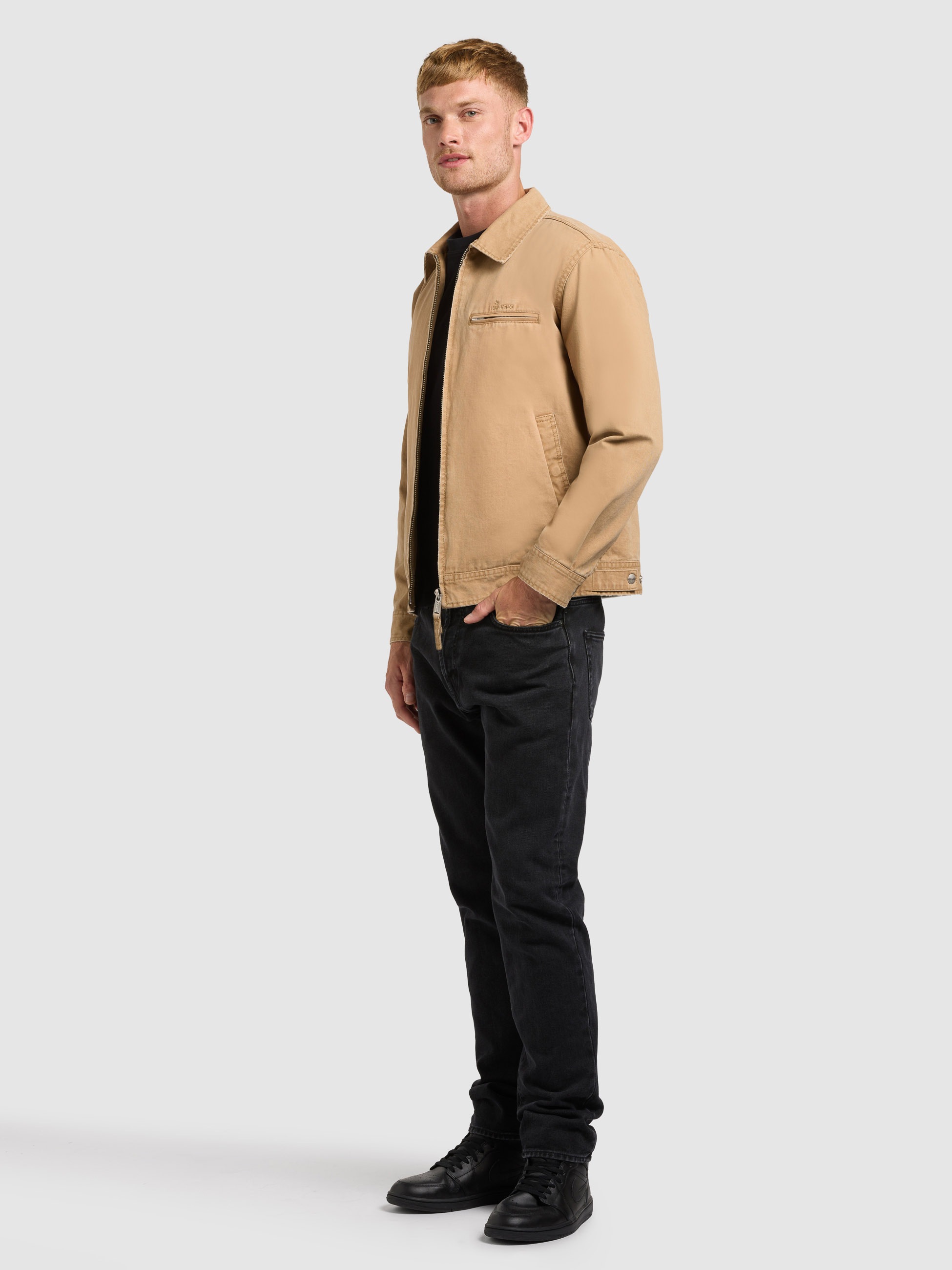 khujo Blouson »JANNO« ohne Kapuze