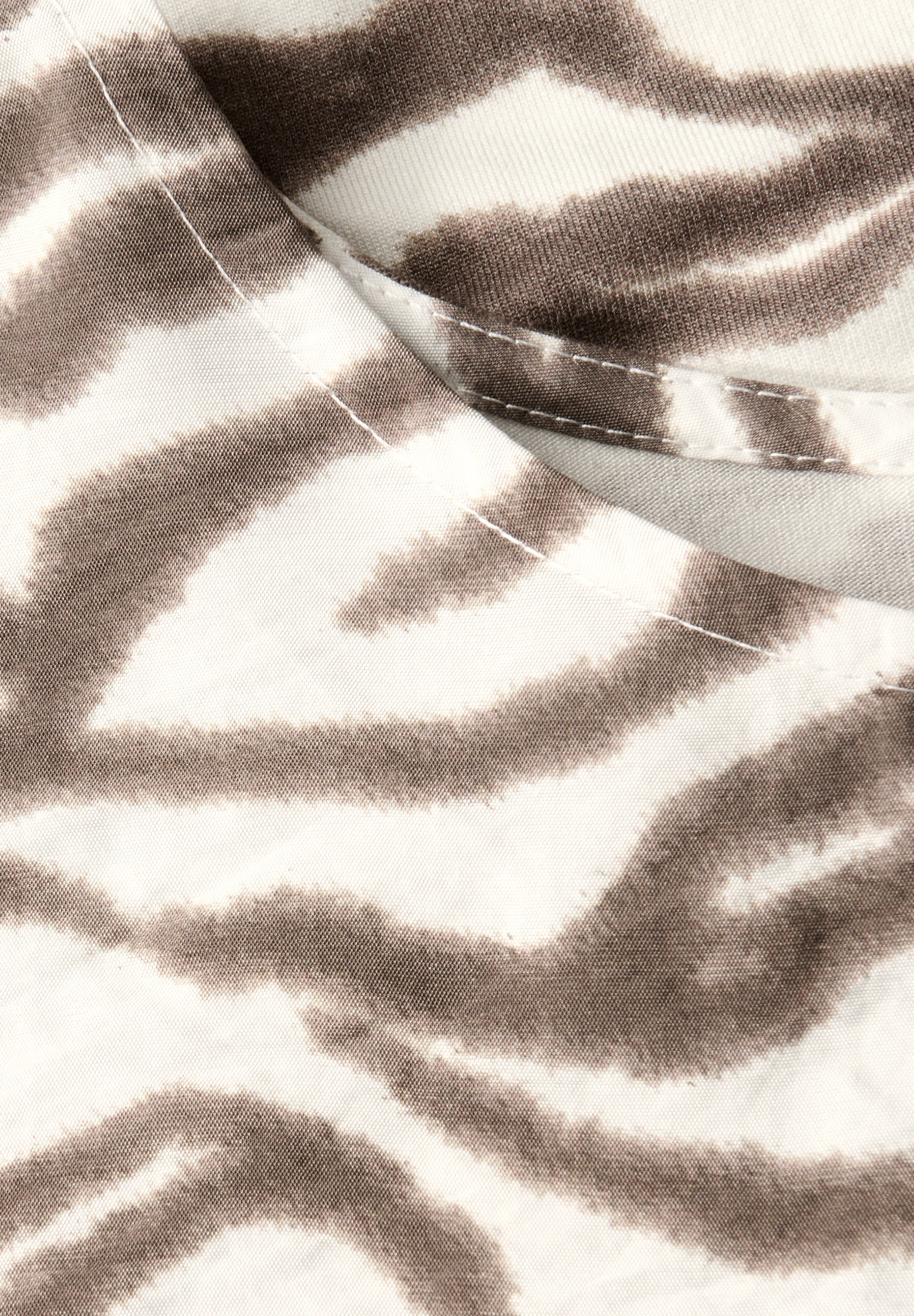 STREET ONE Print-Shirt, aus elastischem Materialmix