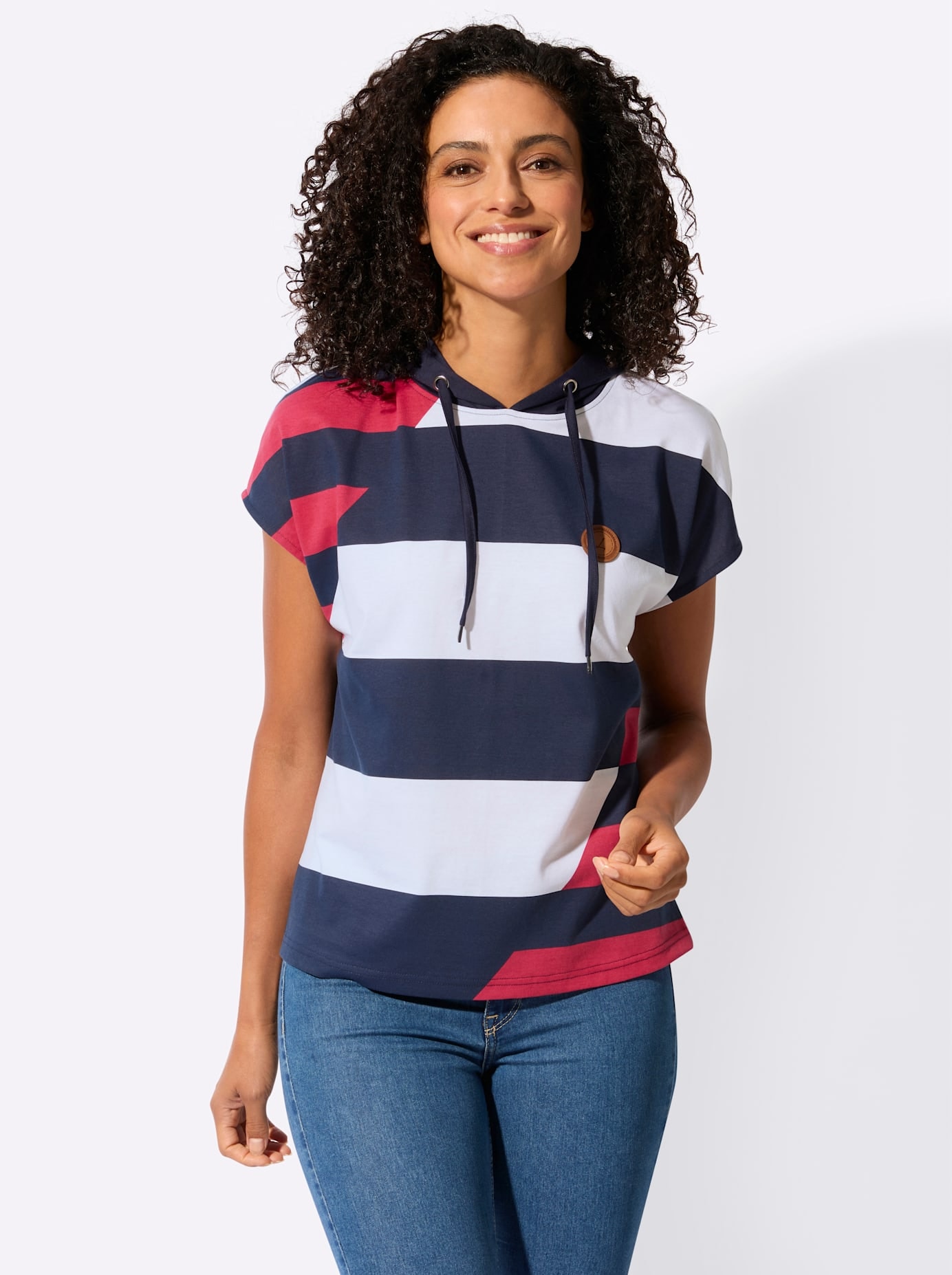 Casual Looks Kapuzenshirt "Kapuzen-Shirt" 1 tlg. günstig online kaufen