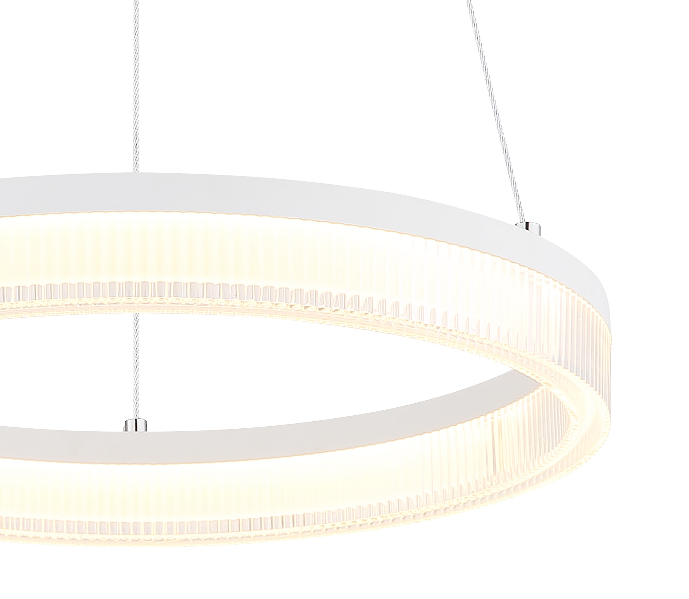 GLOBO LIGHTING Hängeleuchte »ZARA« LED-Modul 1 Stk. Warmweiß LED Hängeleuchte für Esszimmer sandfarben
