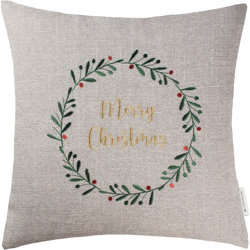 TOM TAILOR HOME Dekokissen »Xmas Loop«