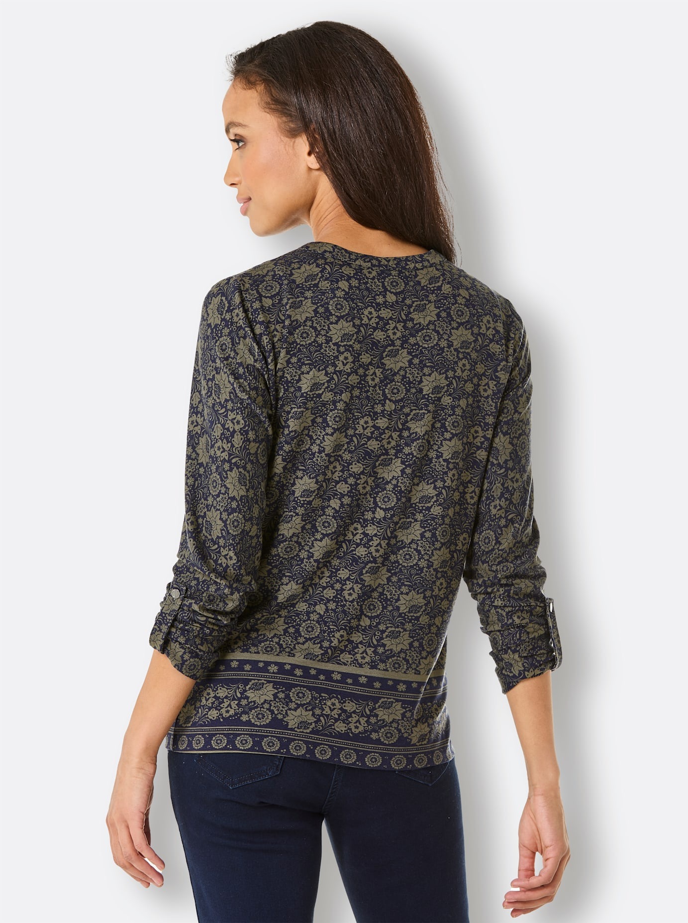 Thumbnail - CREATION L PREMIUM Langarmshirt "Lyocell-Shirt" 1 Stk.