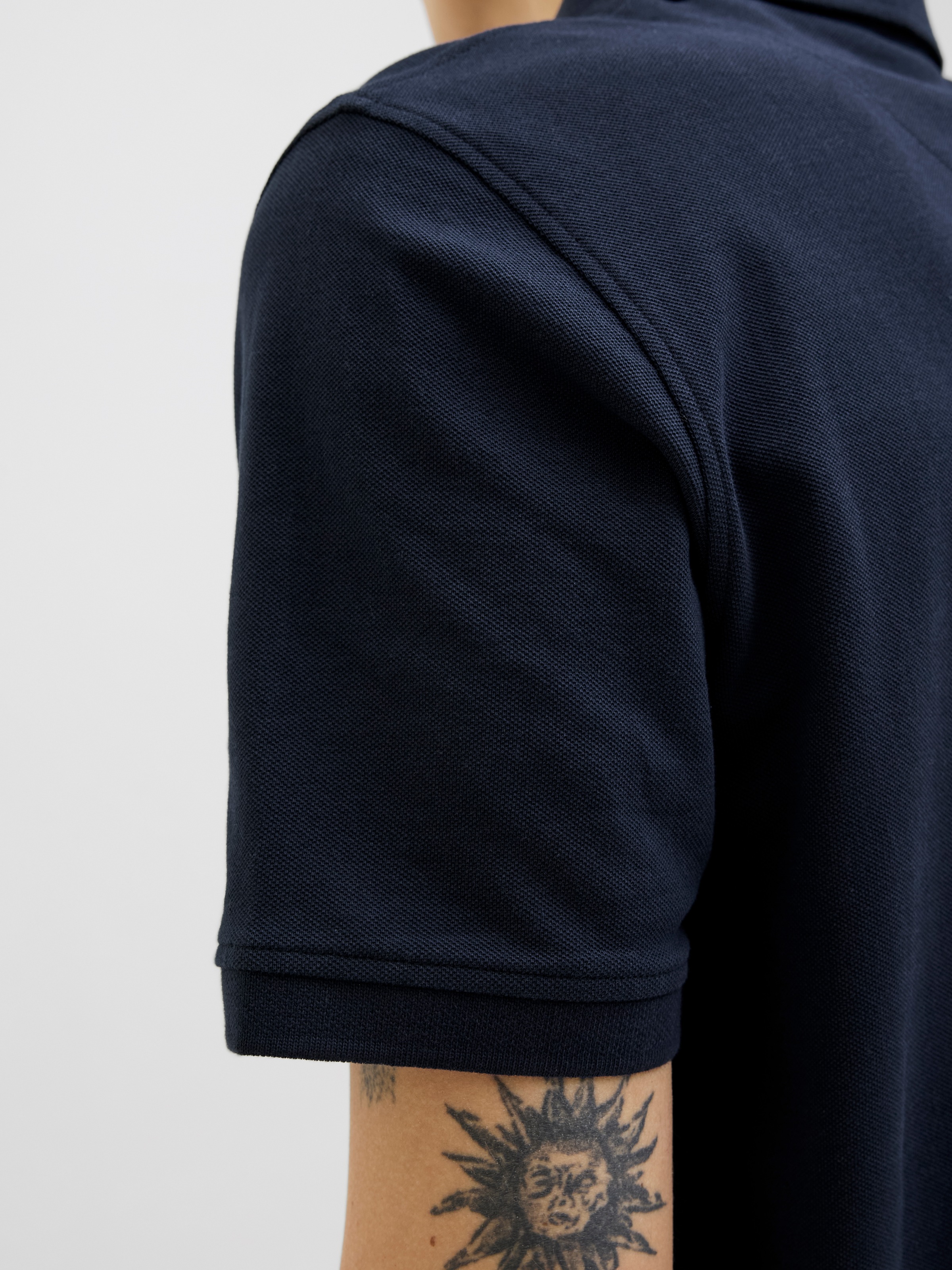 Jack & Jones Poloshirt »JJEPAULOS POLO SS NOOS« Baumwolle, slim fit