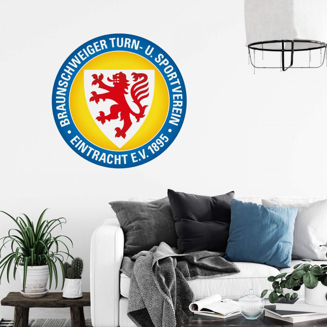Wall-Art Wandtattoo »Eintracht Braunschweig Logo«, (1 St.), selbstklebend, entfernbar