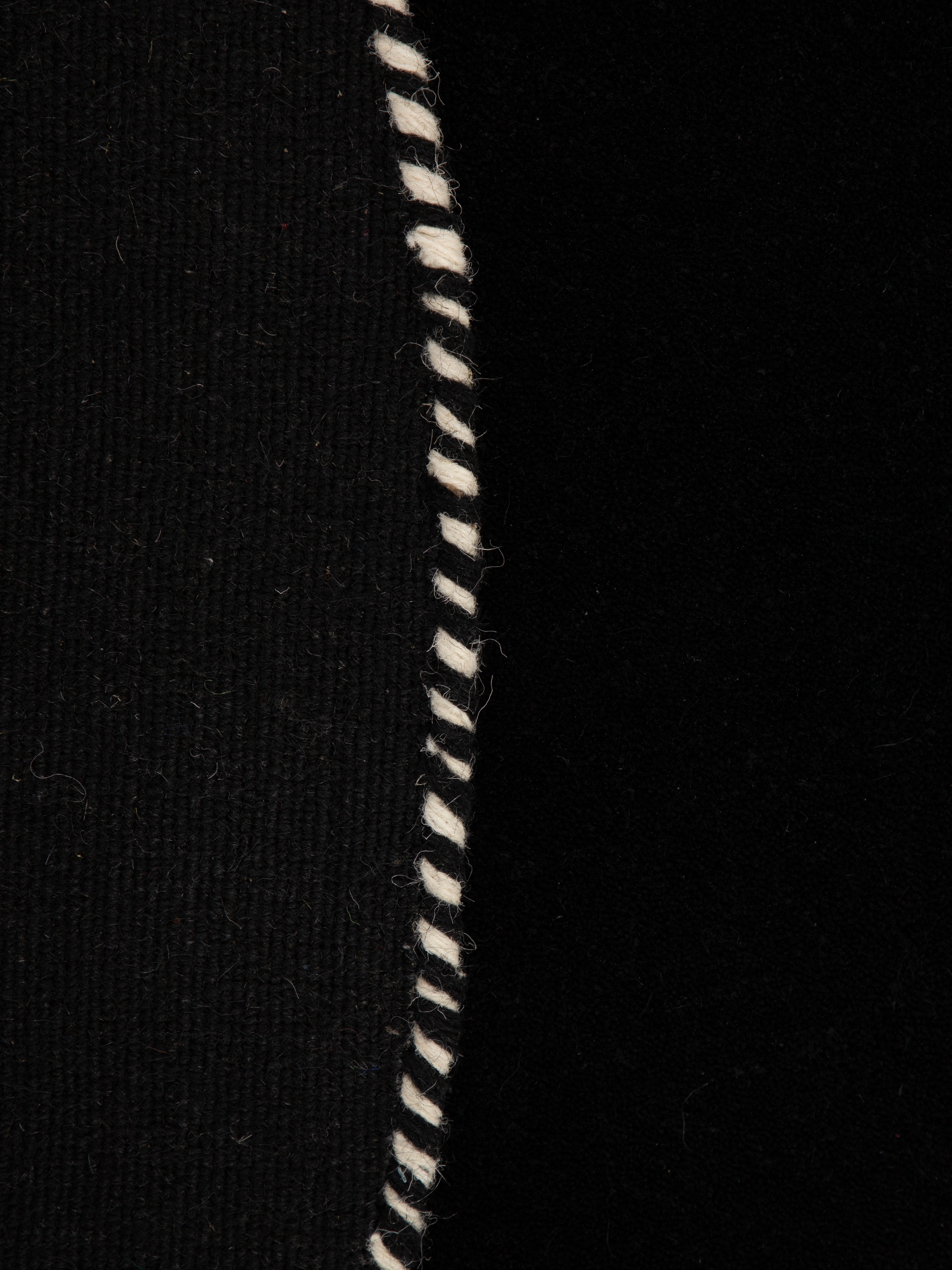 carpetfine Wollteppich »Gabbeh Lola Uni«, rund, 14 mm Höhe, mit natürlichem Pflanzenmaterial von Hand gewebt, auch als Läufer