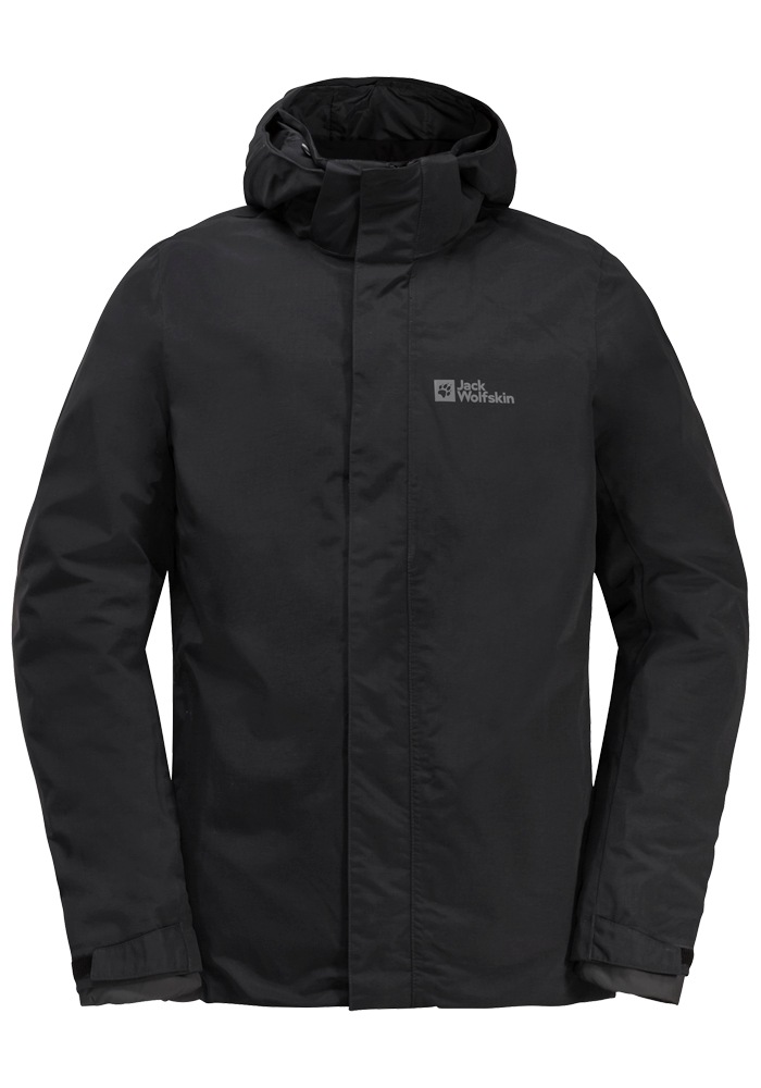 Jack Wolfskin 3-in-1-Funktionsjacke »BERGLAND 3IN1 JKT M«, mit Kapuze