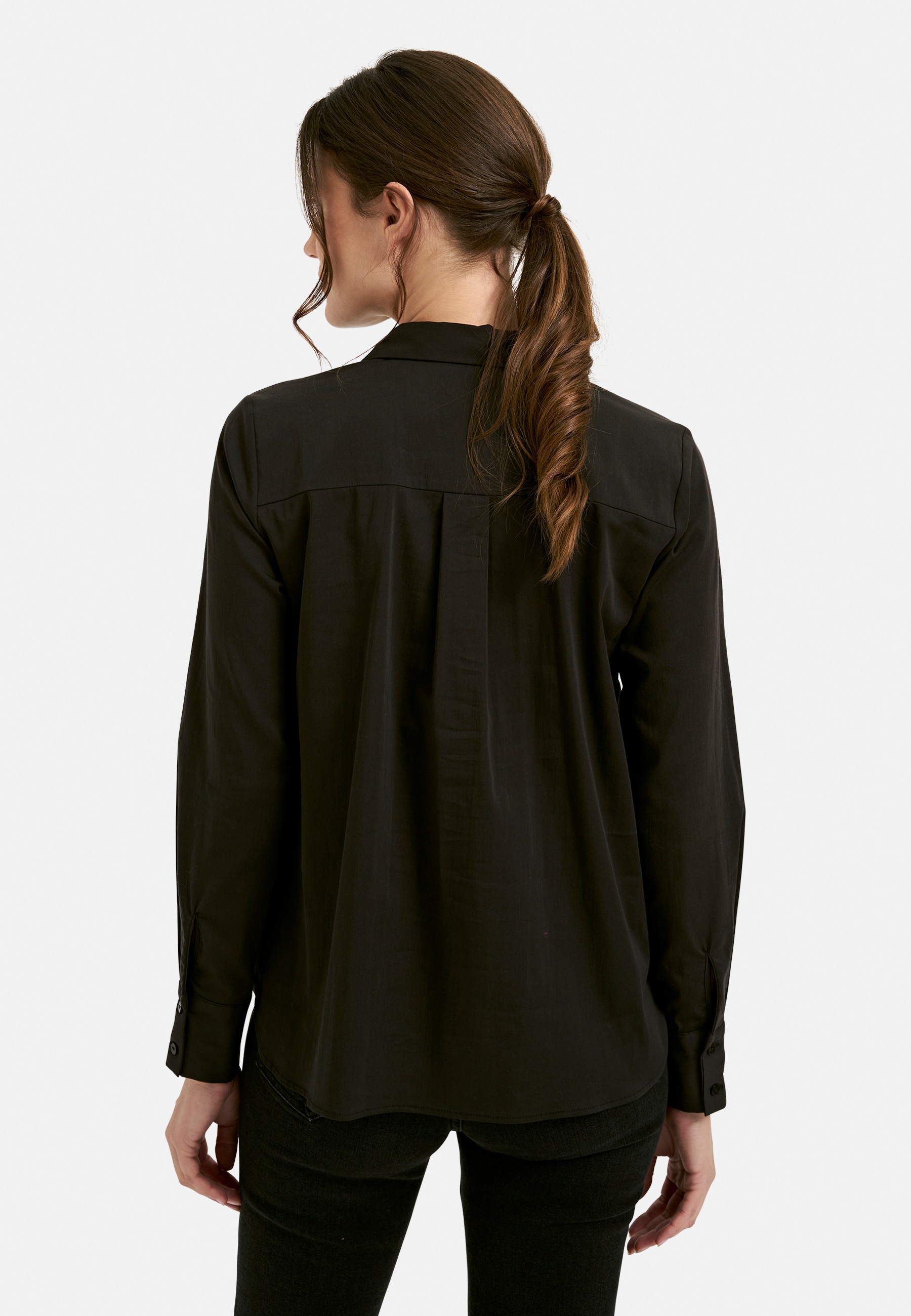Smith & Soul Women's Long Sleeve Blouse Black Size S 2
