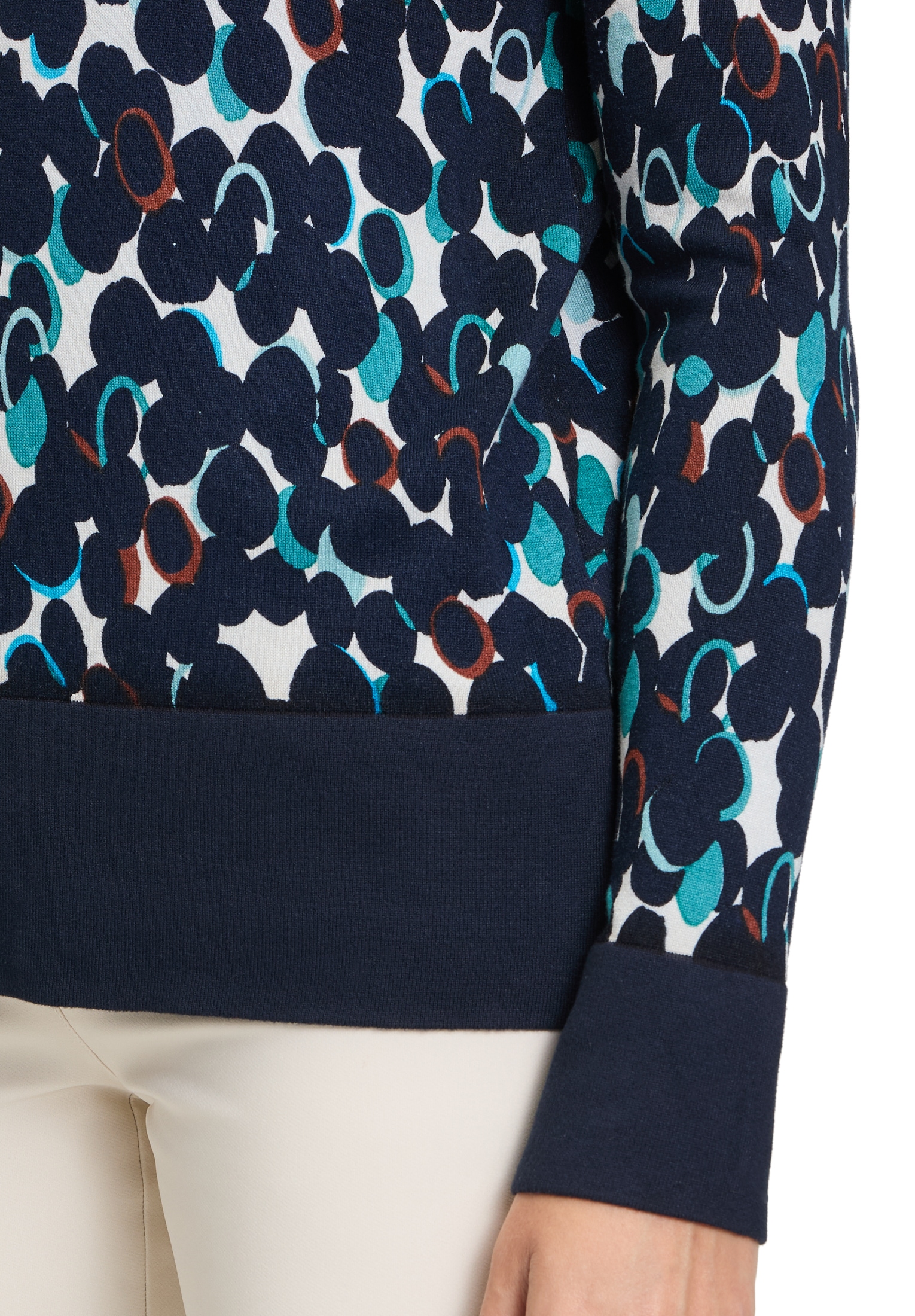 Betty Barclay Strickpullover »Betty Barclay Feinstrickpullover langarm«, (1 tlg.), Hotfix