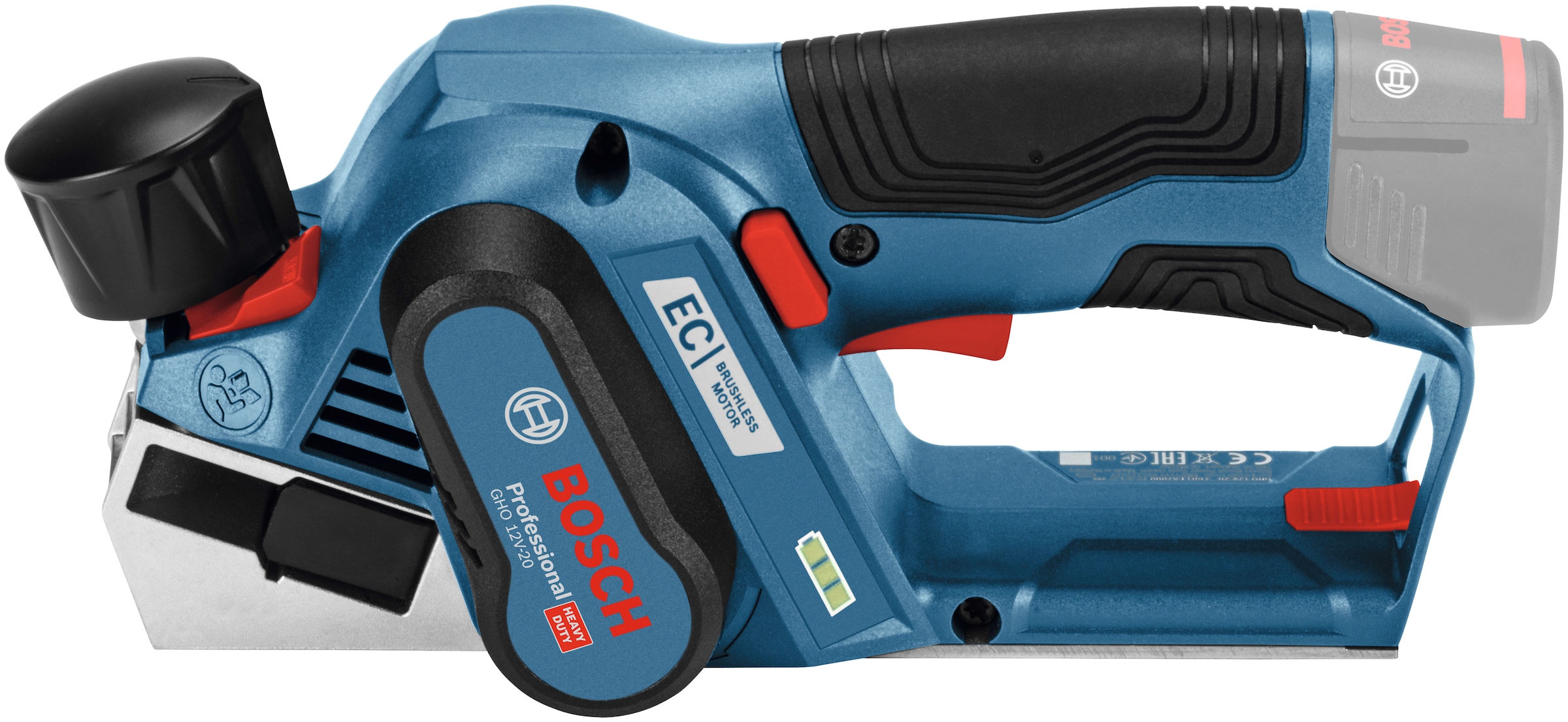 Bosch Professional Akku-Elektrohobel »GHO 12V-20 Hobel«, ohne Akku und Ladegerät