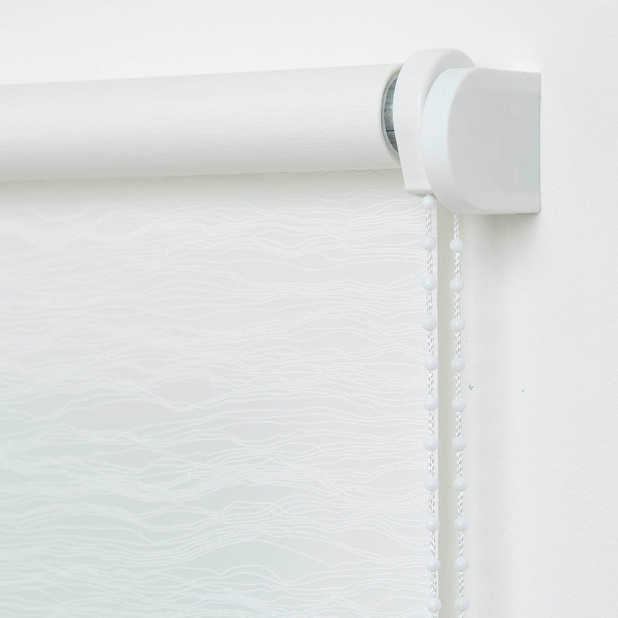 Thumbnail - Liedeco Seitenzugrollo "Dekor Faden" Lichtschutz ohne Bohren