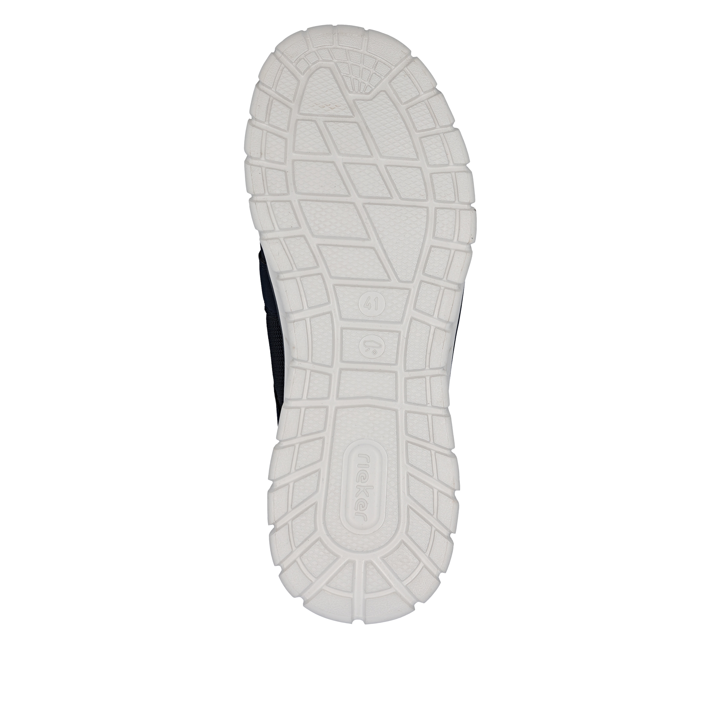 RIEKER Sport Slip-On Sneaker, Freizeitschuh, Halbschuh, Slipper mit Anziehlaschen