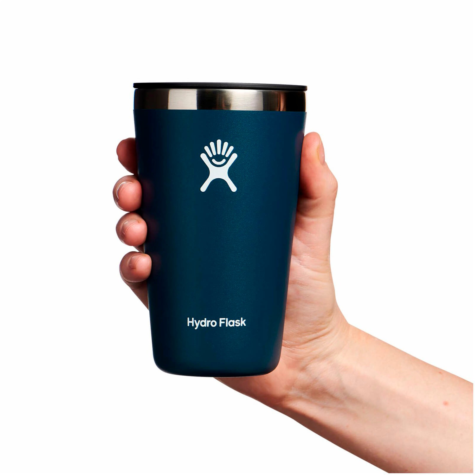 Hydro Flask Becher »16 oz All Around Tumbler Press-In-Lid« doppelwandige TempShield™-Vakuumisolierung, 473 ml