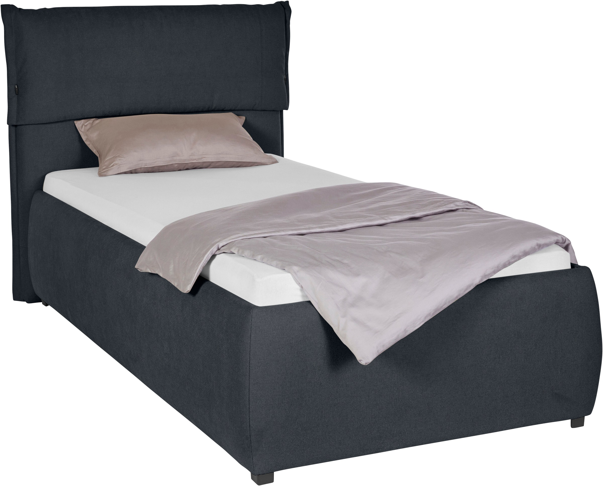 Home affaire Polsterbett "Jenson" als Bettgestell oder mit 3 Matratzenarten günstig online kaufen