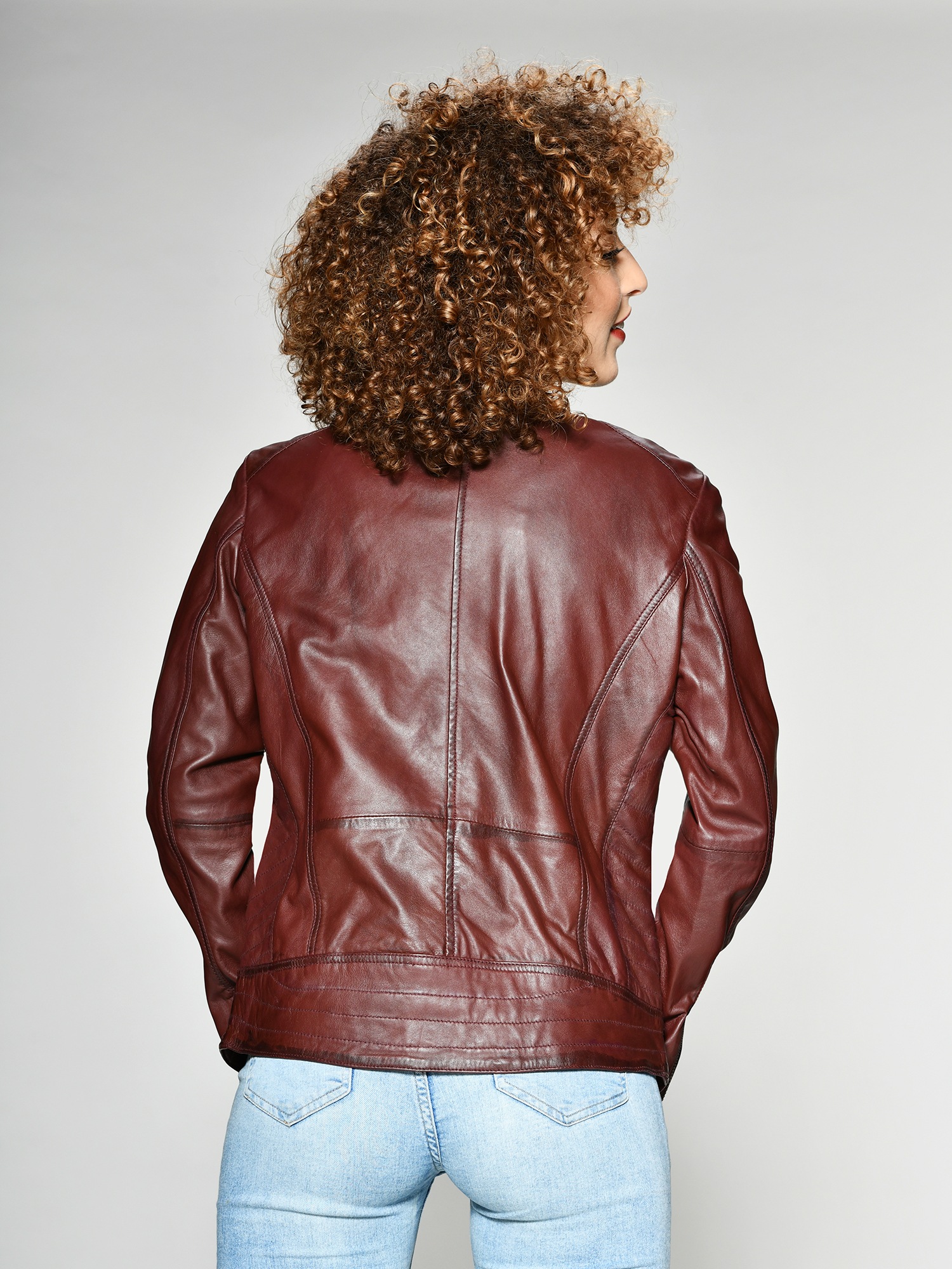 Maze Lederjacke »Sally« bestellen | BAUR online