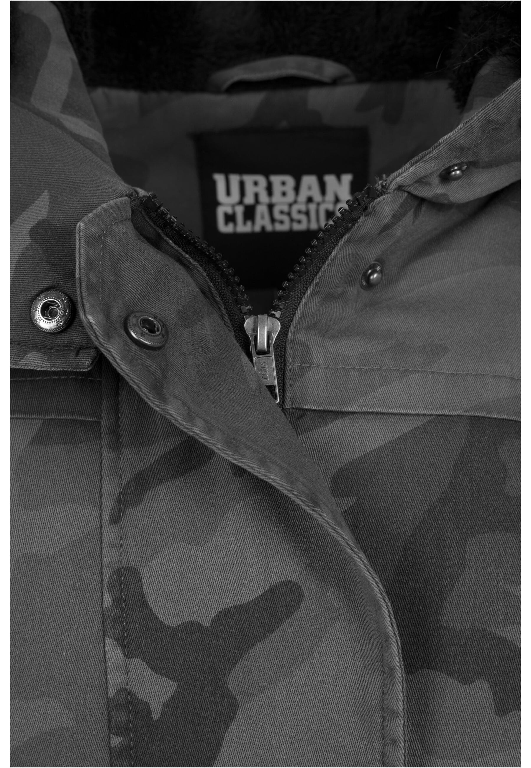 URBAN CLASSICS Parka »Urban Classics Damen Ladies Overdyed Camo Parka«, (1 St.), mit Kapuze